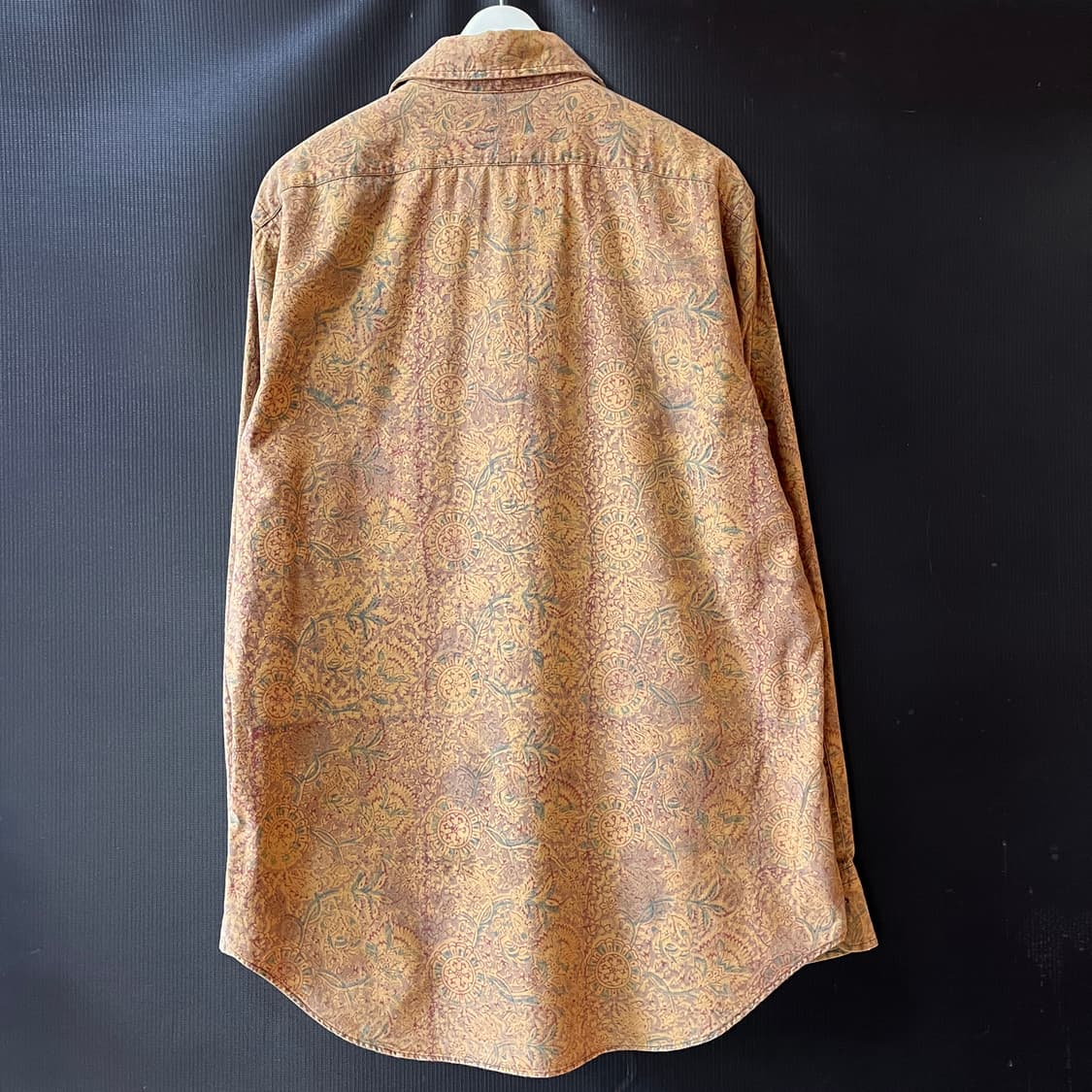 90s 폴로 랄프로렌 플로럴 메달리온 패턴 셔츠 상품이미지8