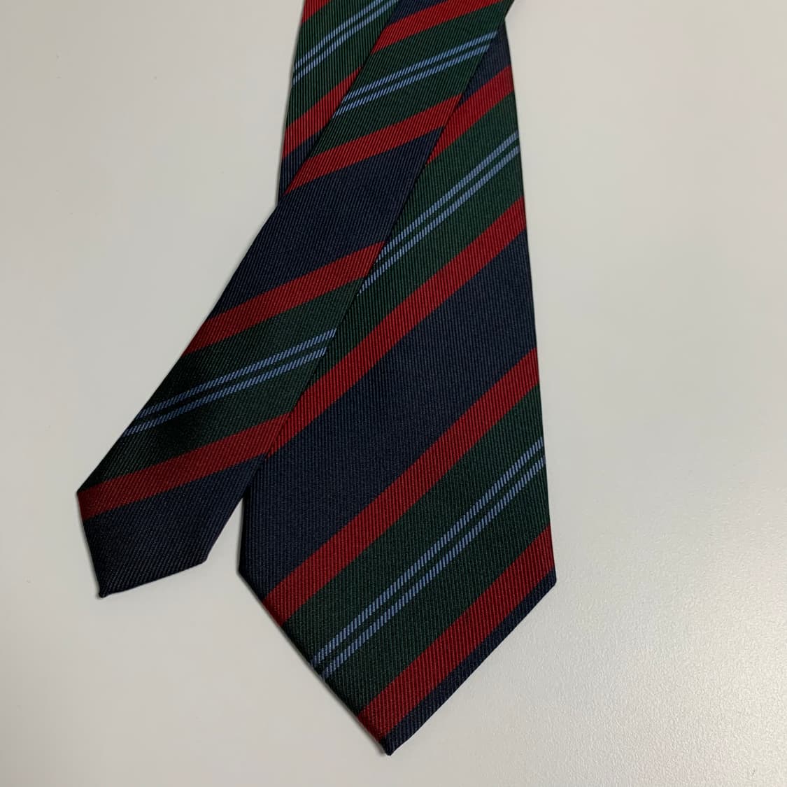 구찌(GUCCI) 레지멘탈 클래식넥타이 명품 100실크 8cm A+등급 상품이미지4