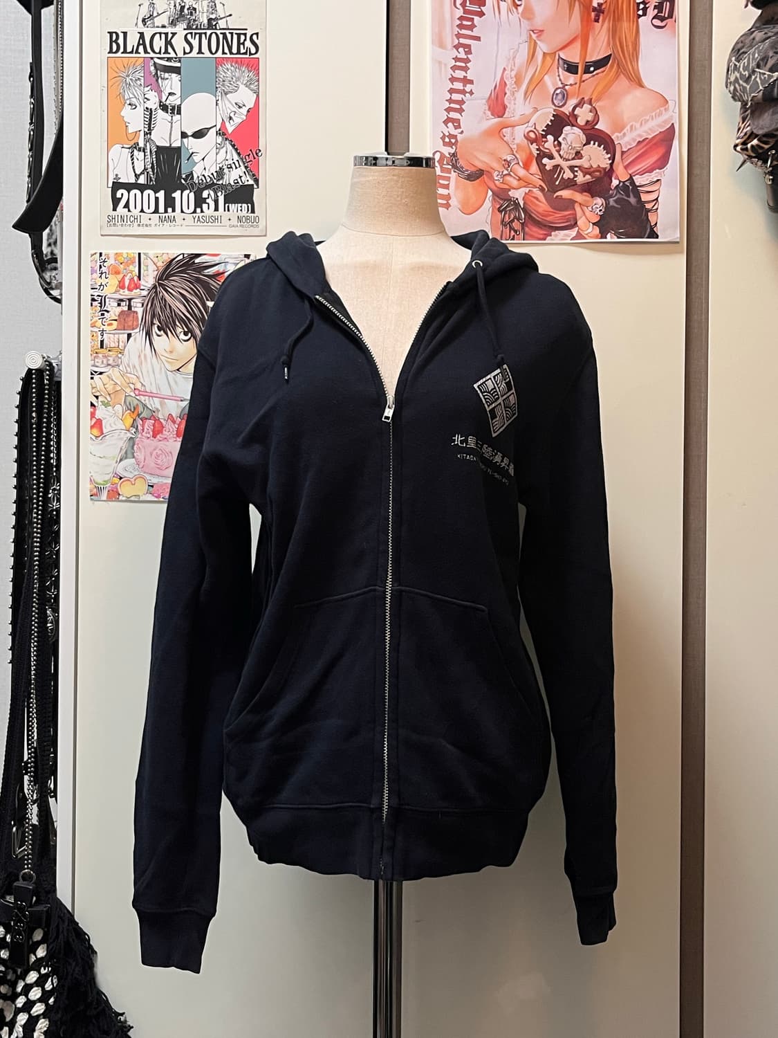 오리엔탈 프린팅 후드집업 ykk지퍼 상품이미지2