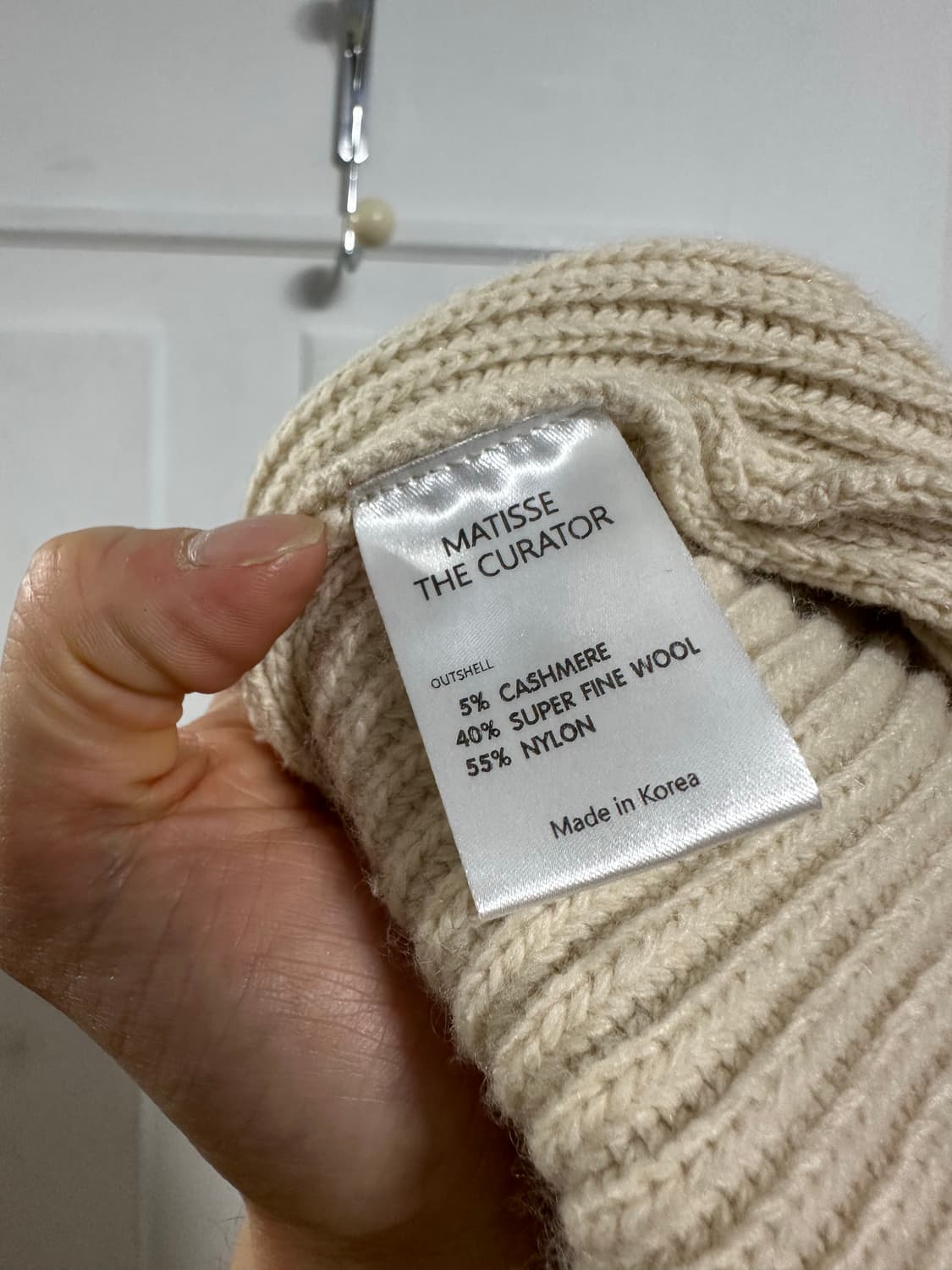 마티스터큐레이터 하프집업 니트 상품이미지4