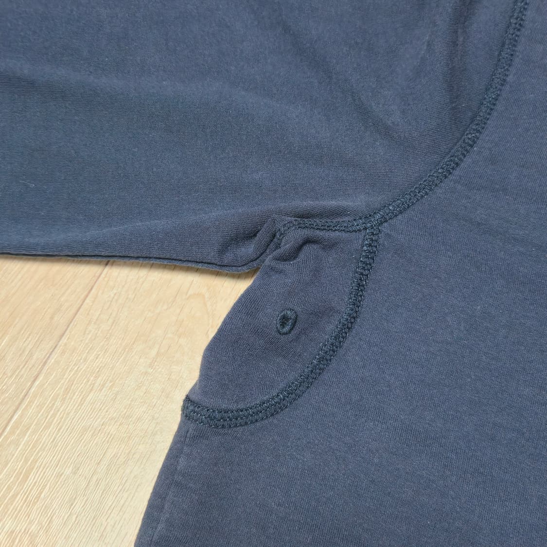 L) Hilfiger Denim 네이비 롱슬리브 긴팔티셔츠 상품이미지4