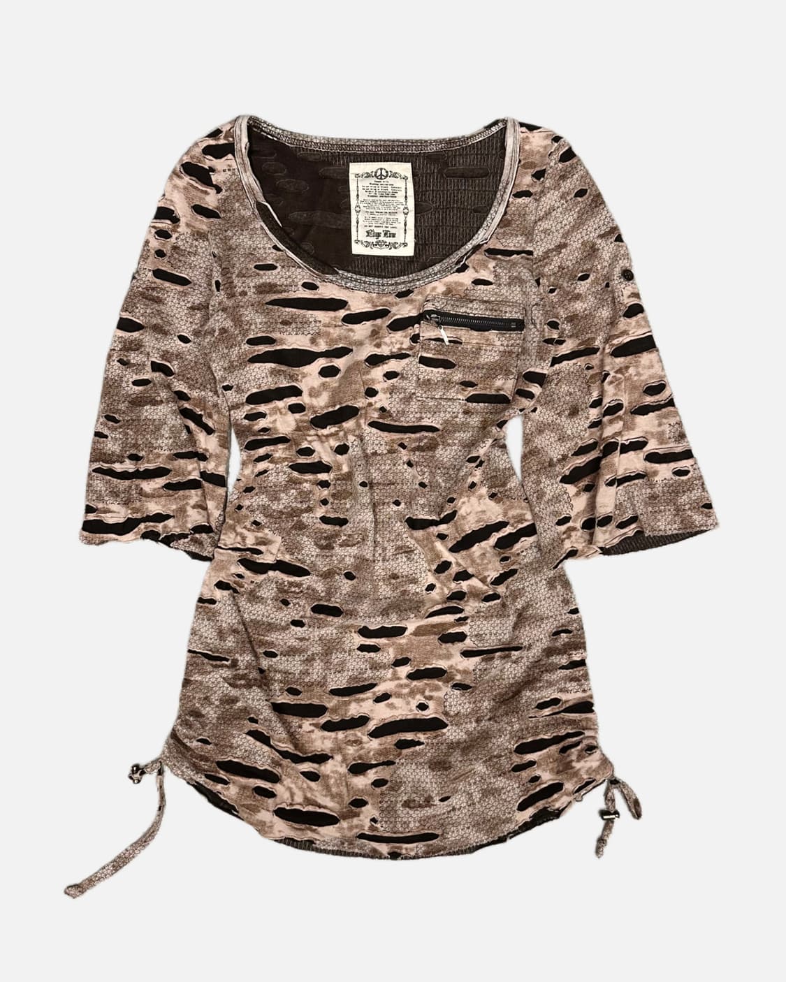 EDGE LINE grunge see-through pattern drs 상품이미지1