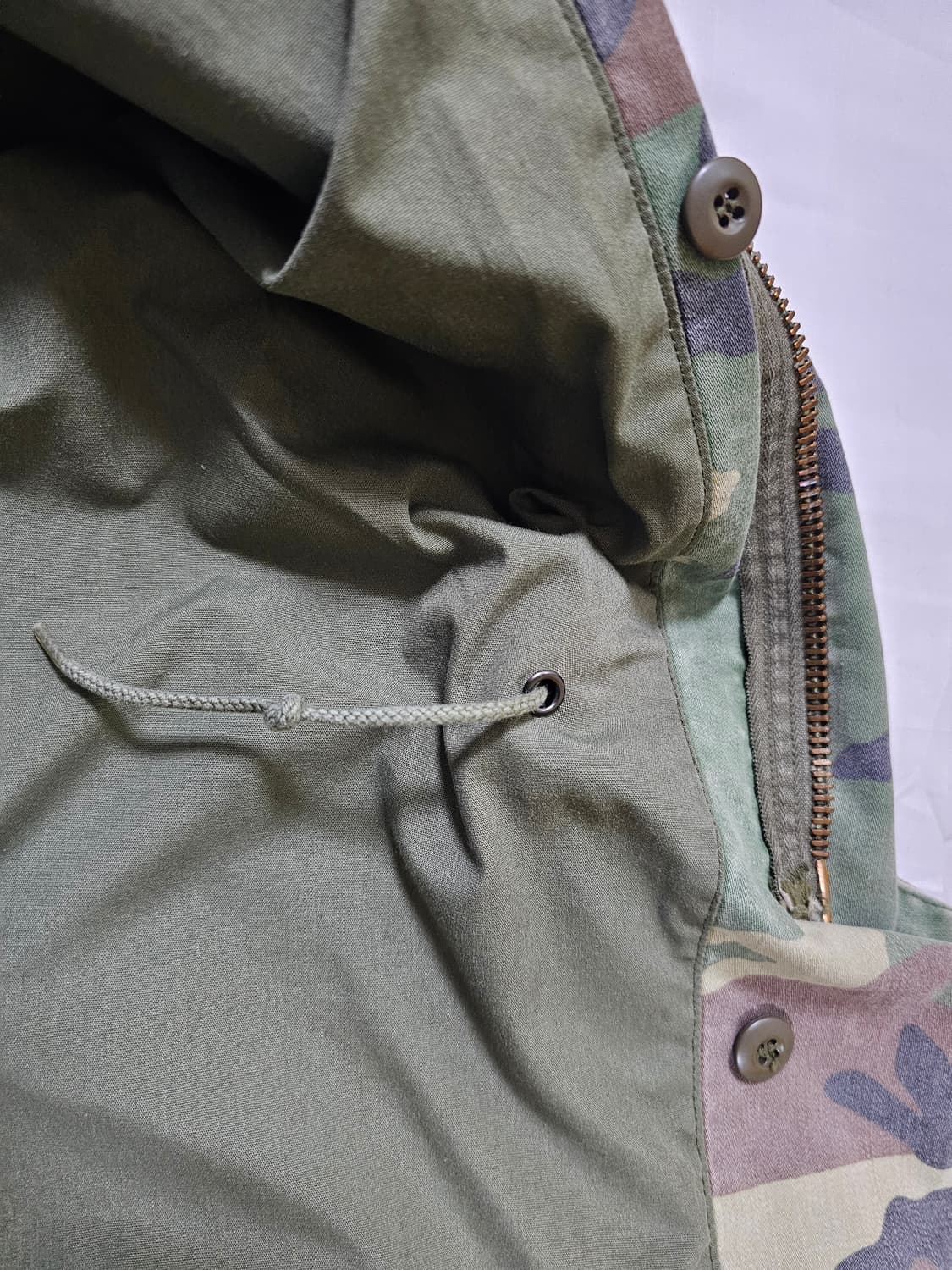 알파인더스트리 M65 야상 우드랜드 카모 상품이미지3