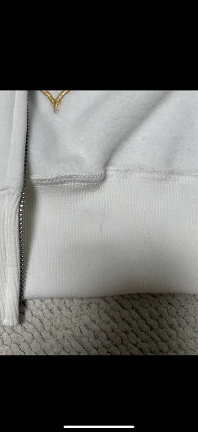 일리오 후드집업 white brown fur hood zip-up  상품이미지3