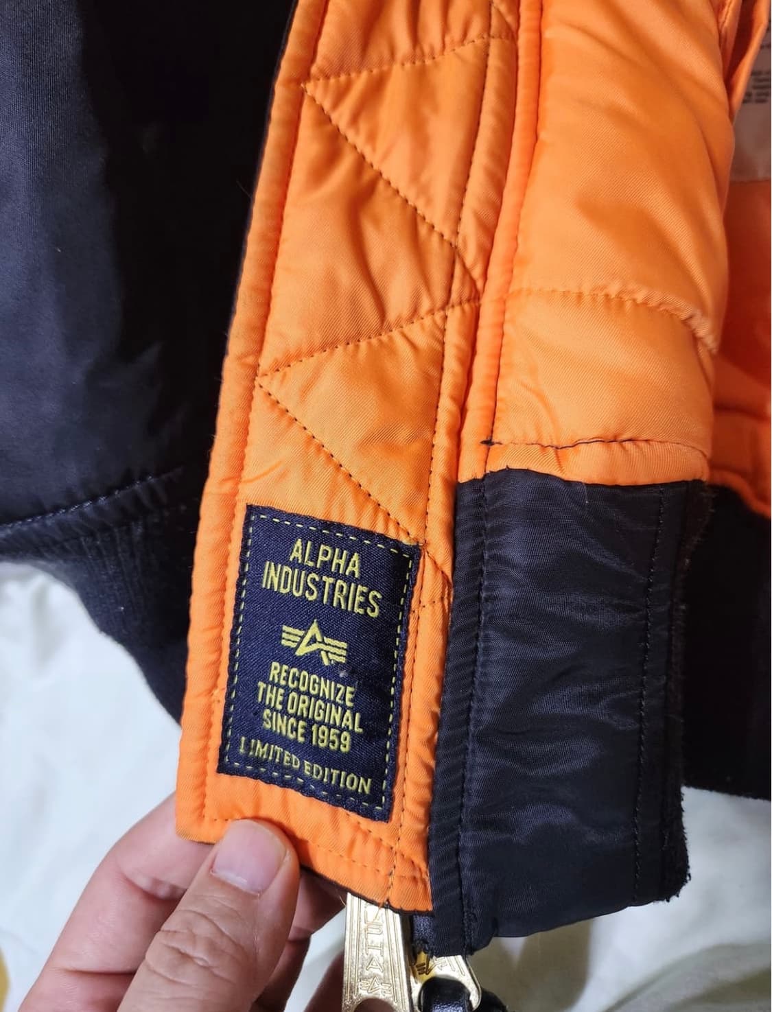 알파인더스트리 ma-1 자켓 (m) 상품이미지3