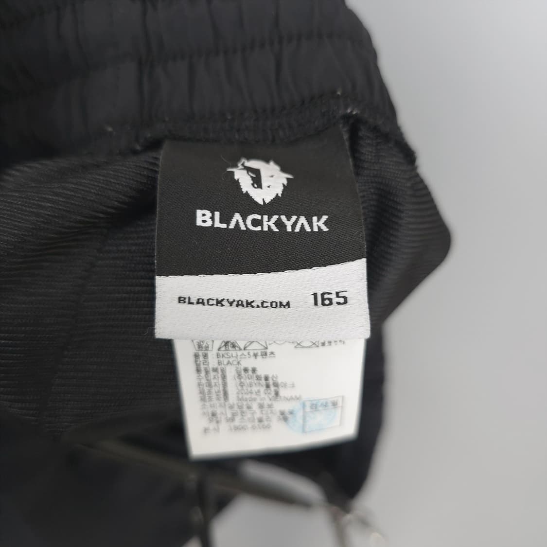 남자주니어 블랙야크 BLACKYAK 기능성 하프 팬츠 165 상품이미지7
