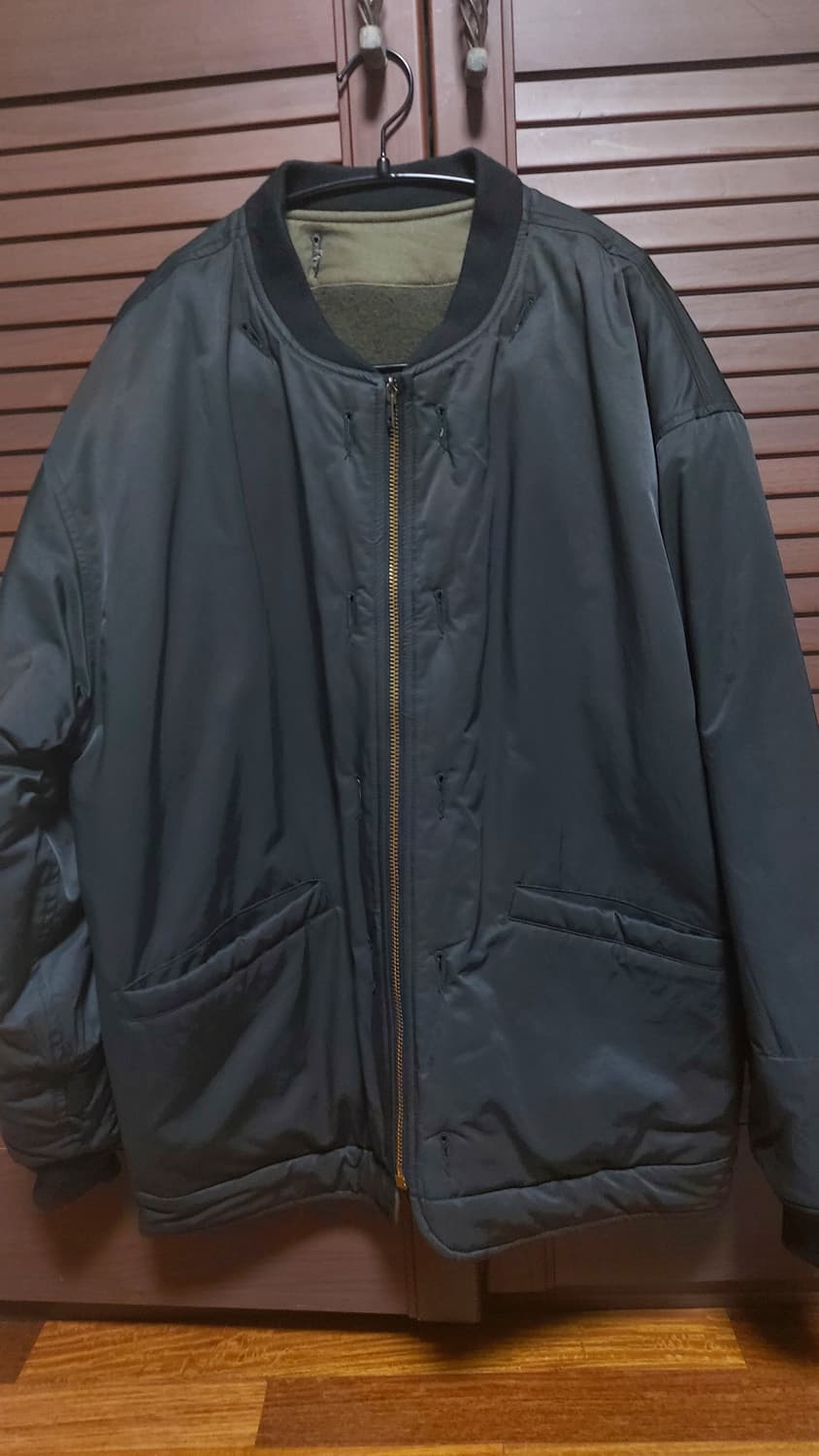 [M]카키스 필드 라이너 자켓 페이디드 블랙 상품이미지2