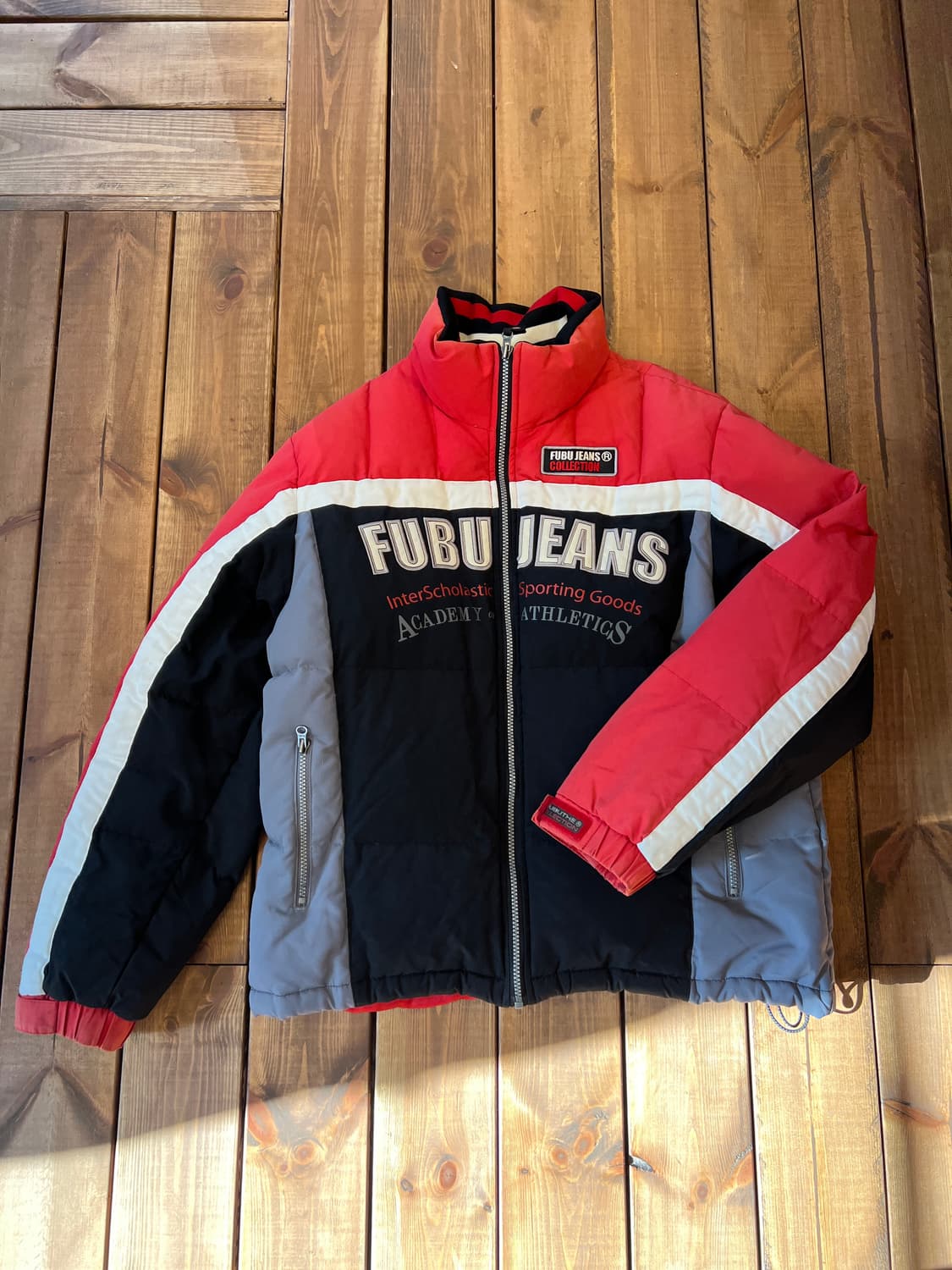 푸부 진스 레이싱 퀄팅 패딩 상품이미지6