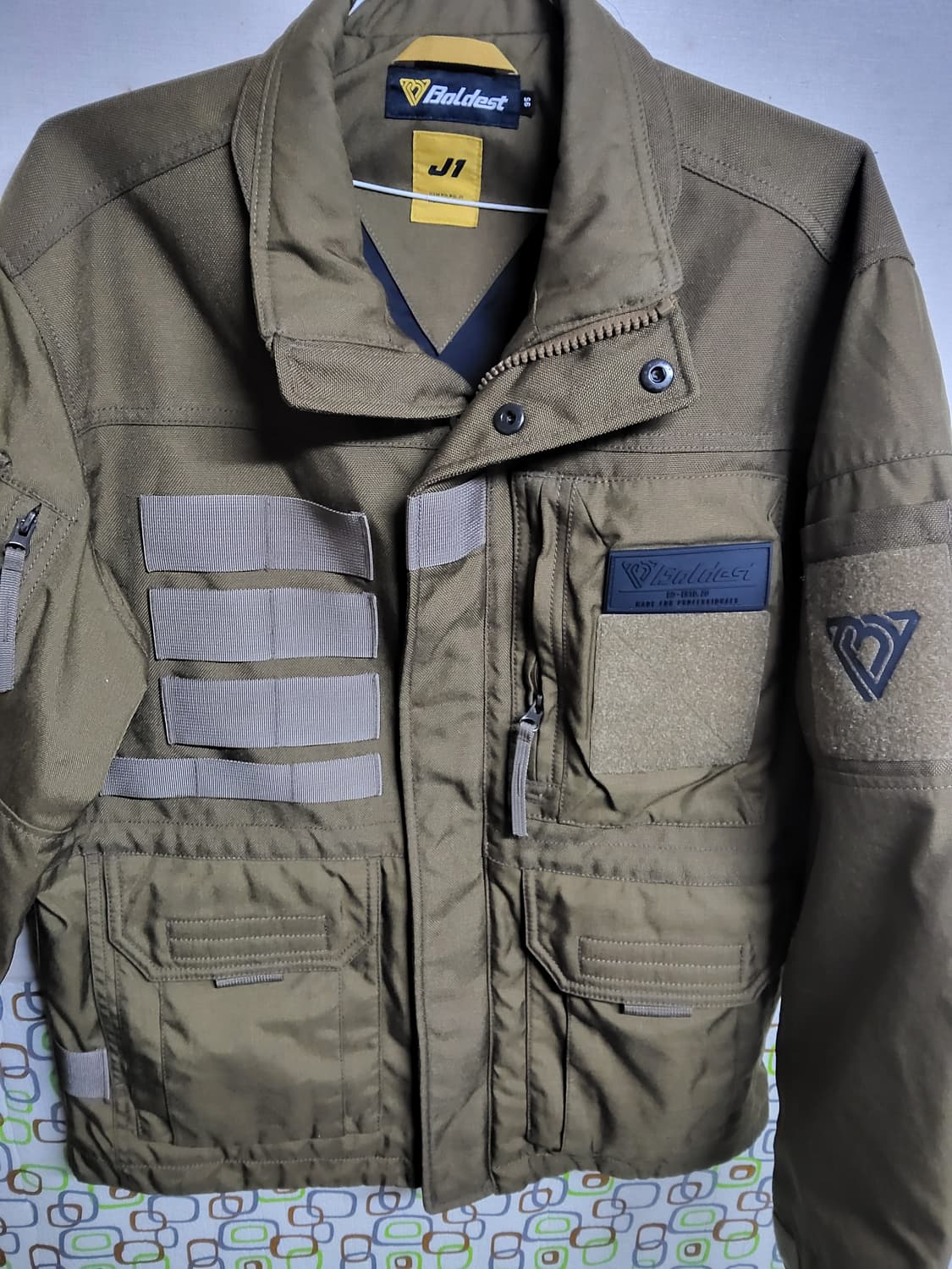 볼디스크 J1 워크자켓 카키색 탄색 95사이즈 A급 상품이미지2