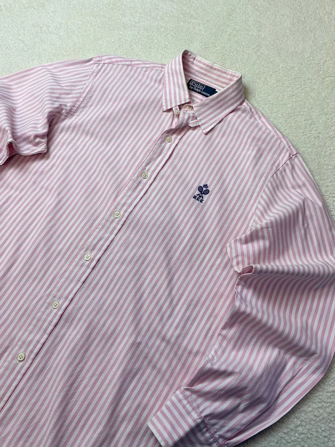 폴로 랄프로렌 00's 테니스 옥스포드 스트라이프 셔츠 PN5823    상품이미지2