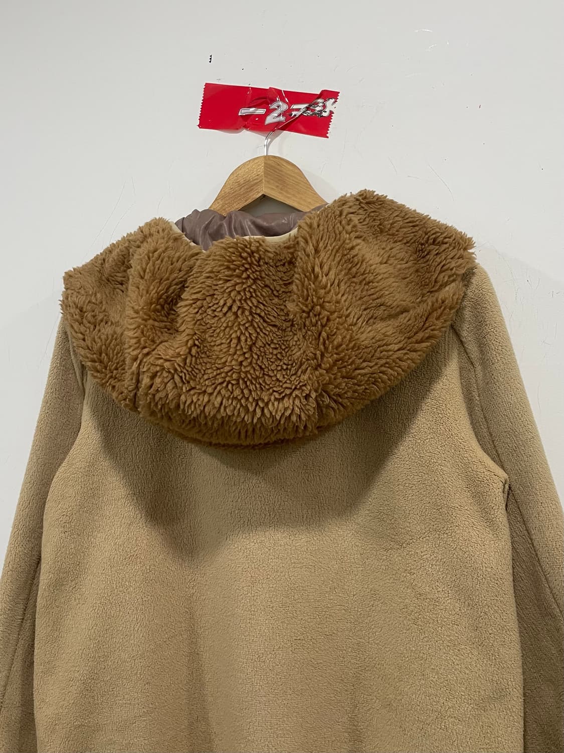 Jpn mercibeaucoup 메르시보쿠 2way 쉐르파 후드 더플자켓 상품이미지9