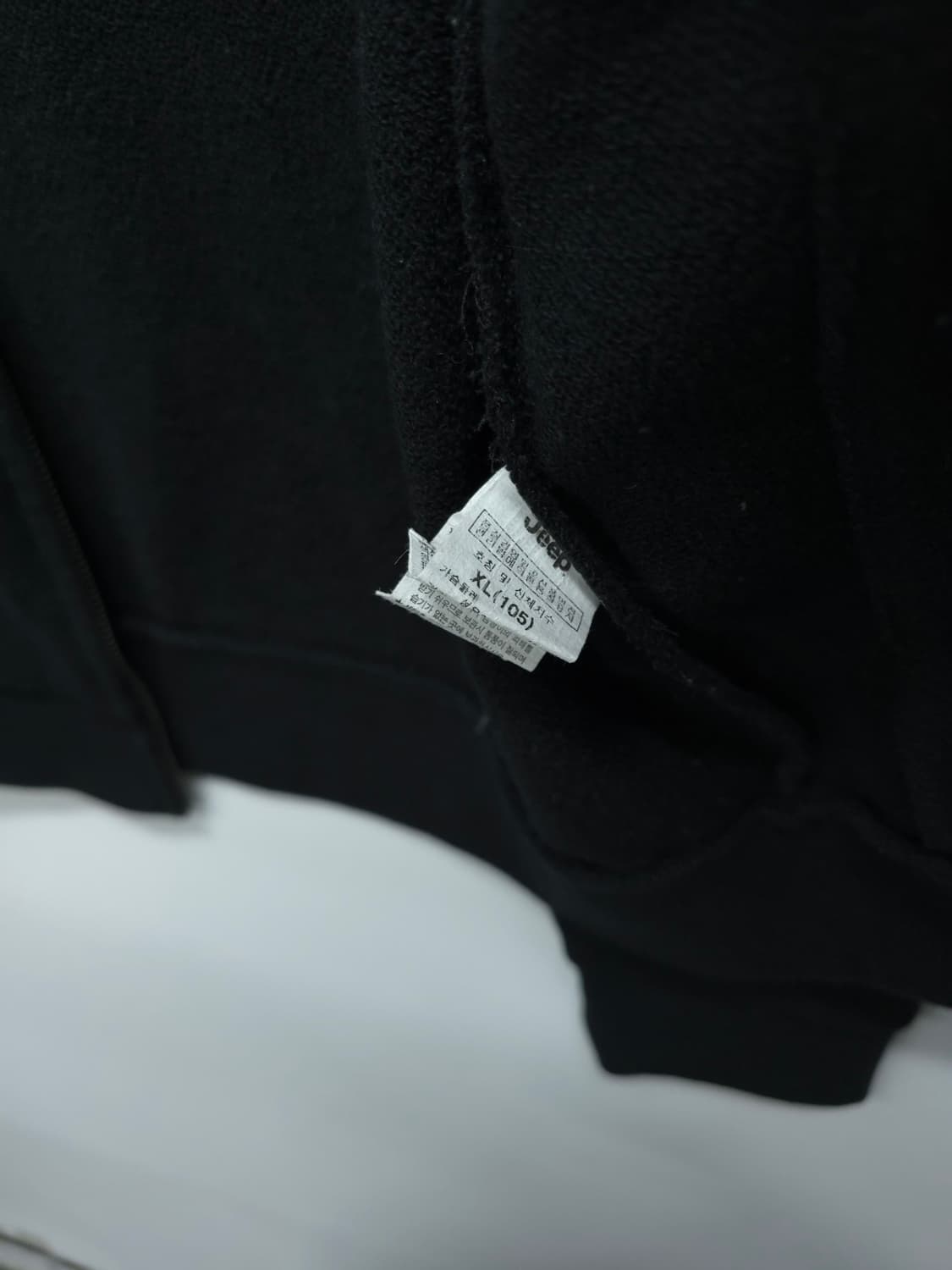 지프(JEEP) 베이직로고 테리 집업 (100~105) 상품이미지10