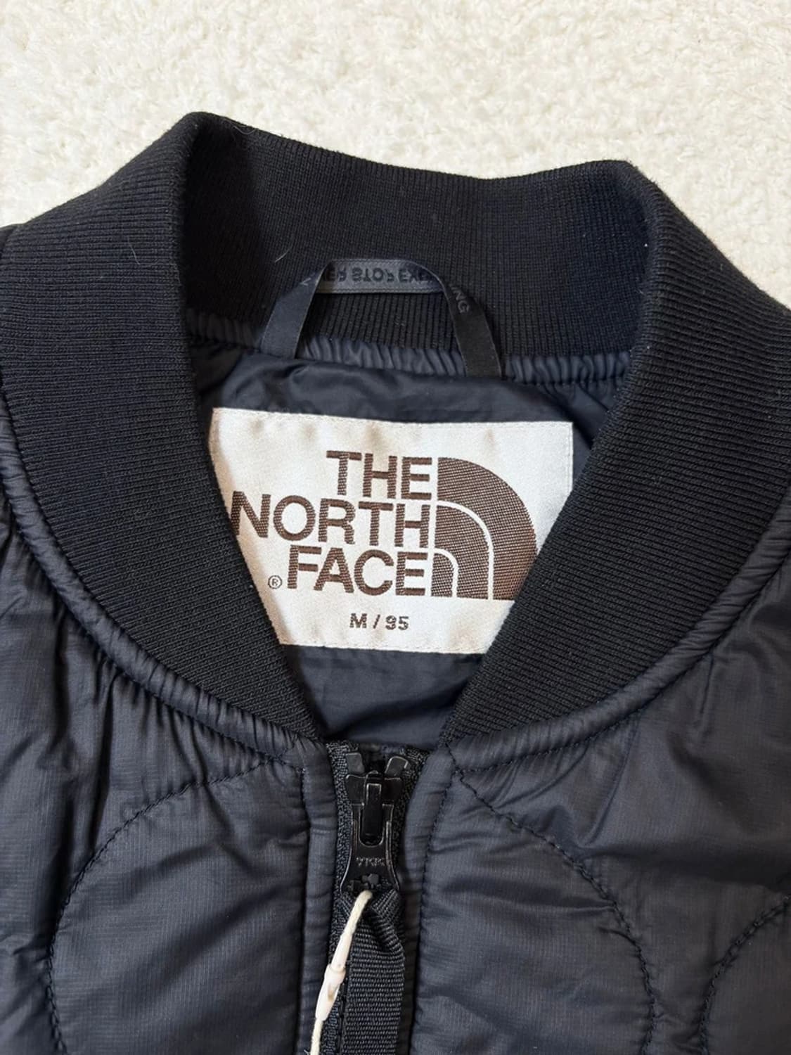 노스페이스 블랙 퀼팅 피스모 패디드 자켓 PN6061    상품이미지5