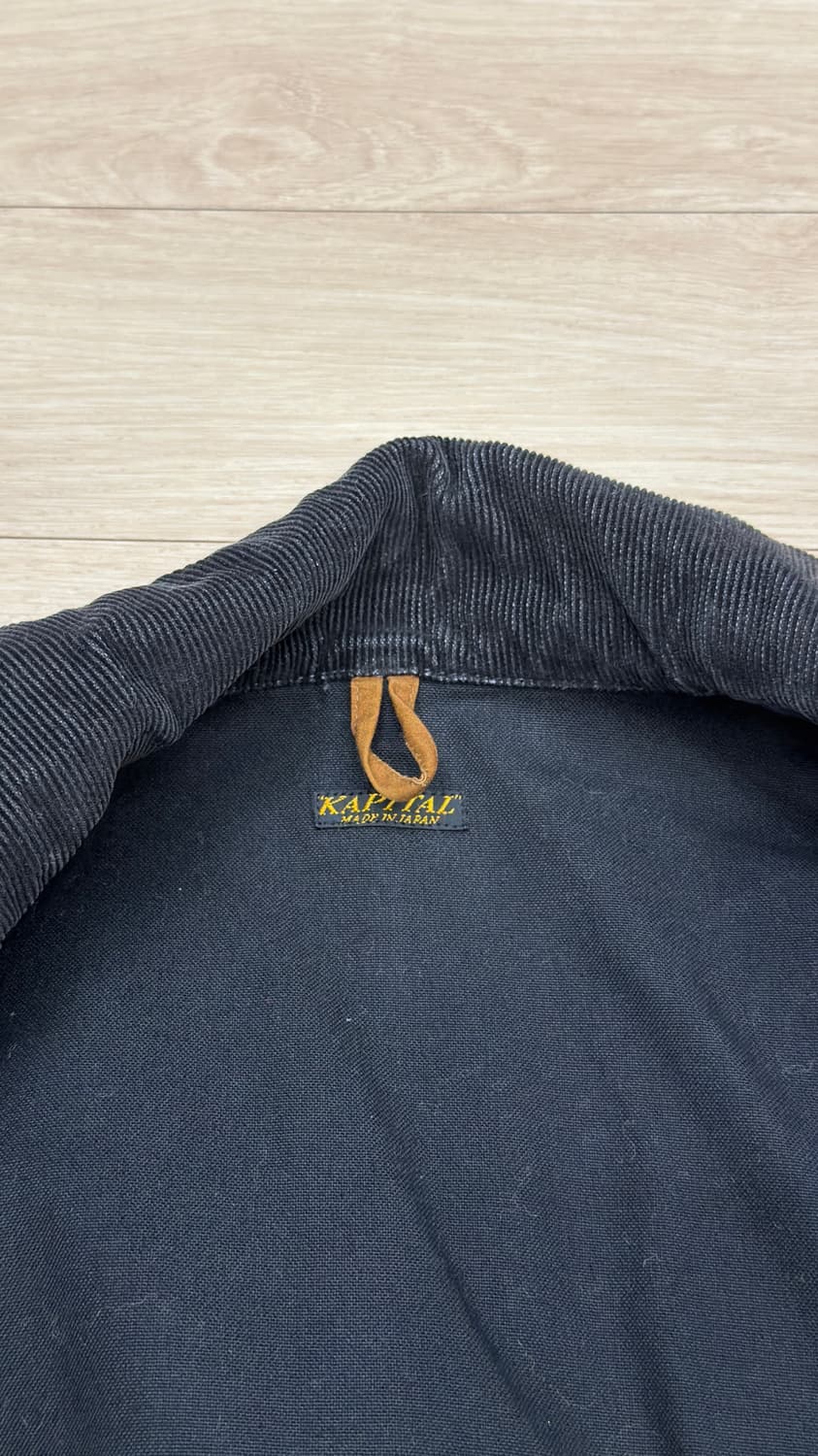 빈티지 캐피탈 코듀로이 워크자켓 네이비 상품이미지4