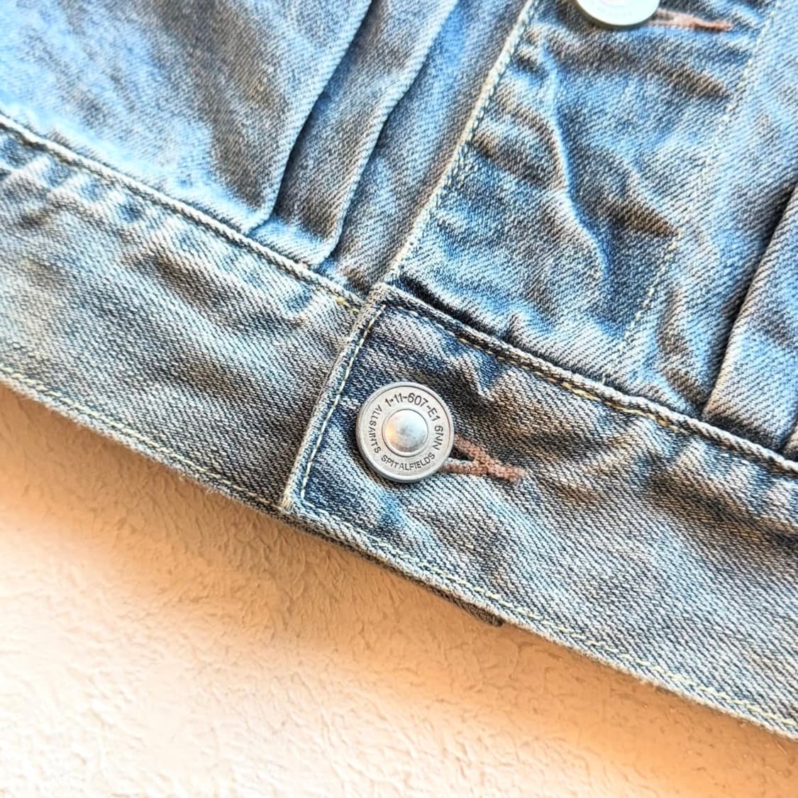 올세인츠 데님 트러커 자켓 상품이미지6