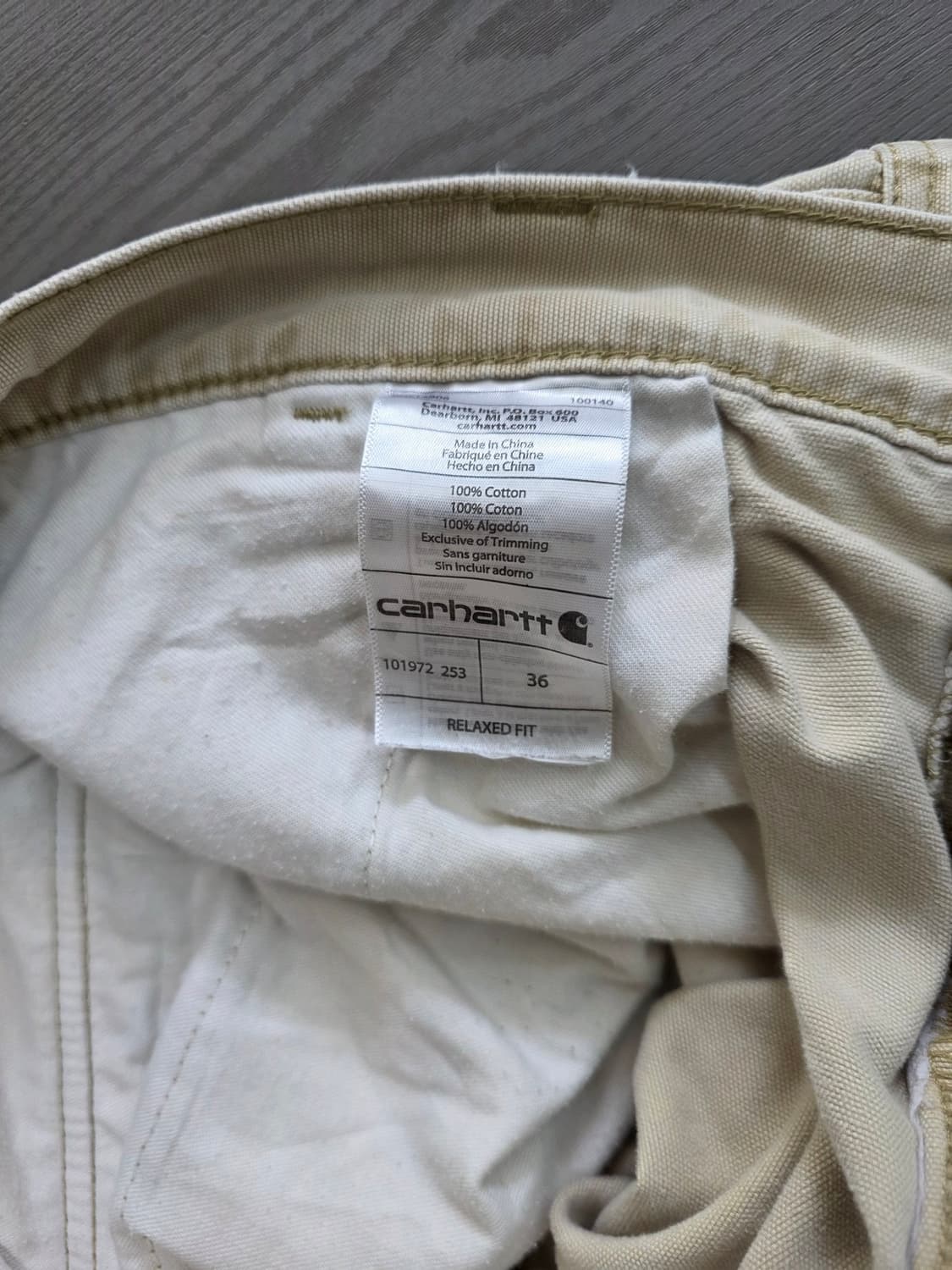 67.[36]칼하트 팬츠 반바지 쇼츠 상품이미지5