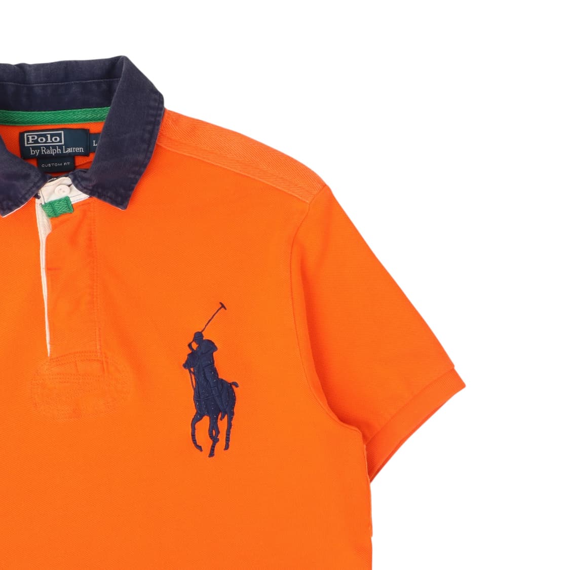 폴로 랄프로렌 오렌지 빅포니 럭비 pk 티셔츠 상품이미지3