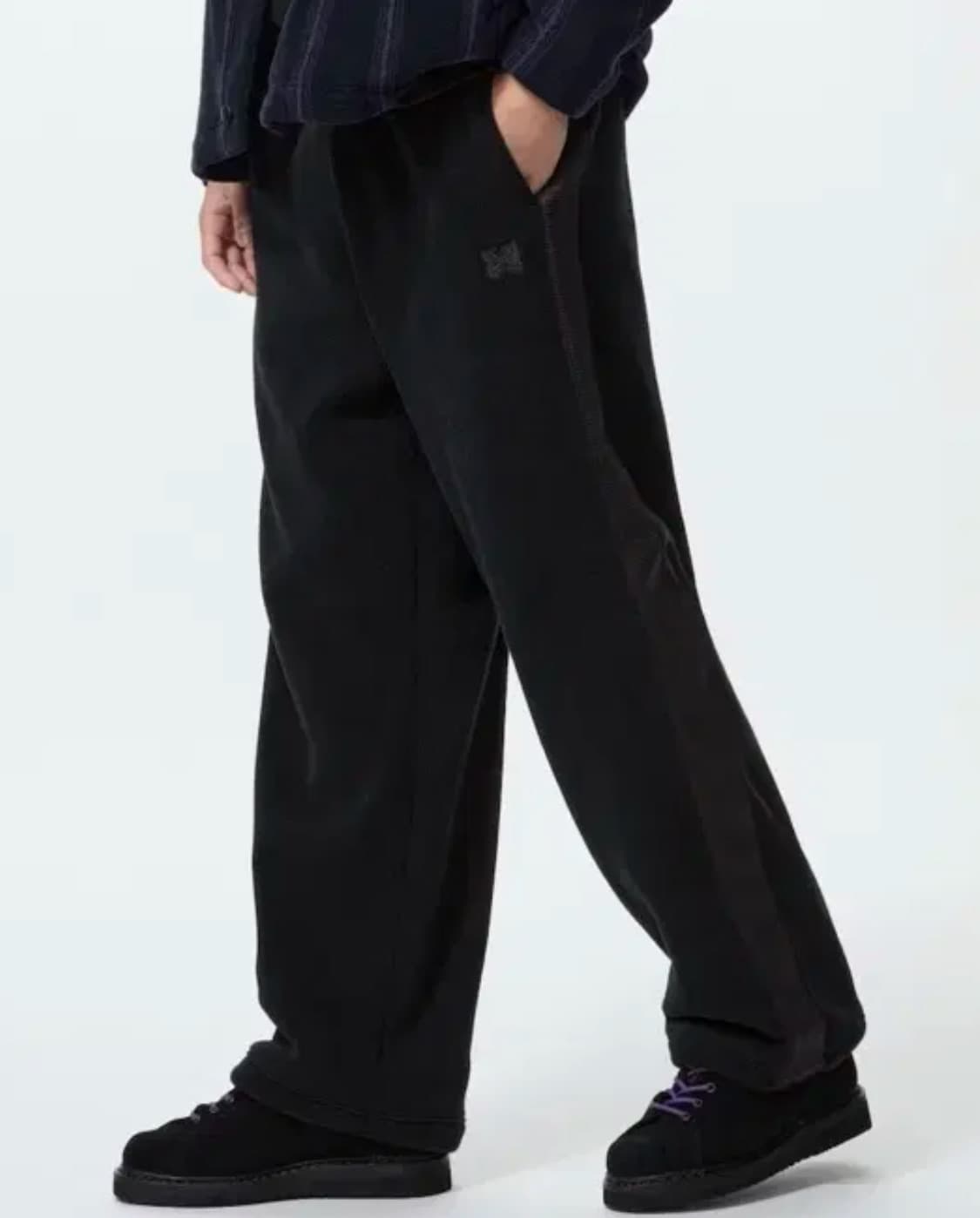 유니클로 니들스 블랙 L 긴기장 상품이미지1