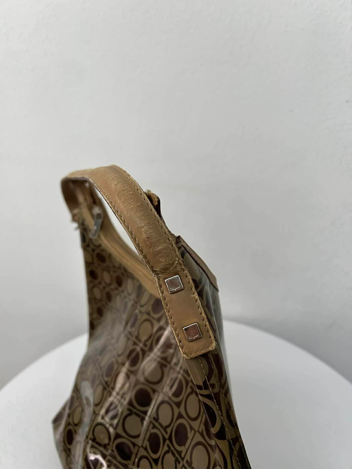 살바토레 페라가모 간치니 PVC 숄더 호보백 상품이미지8