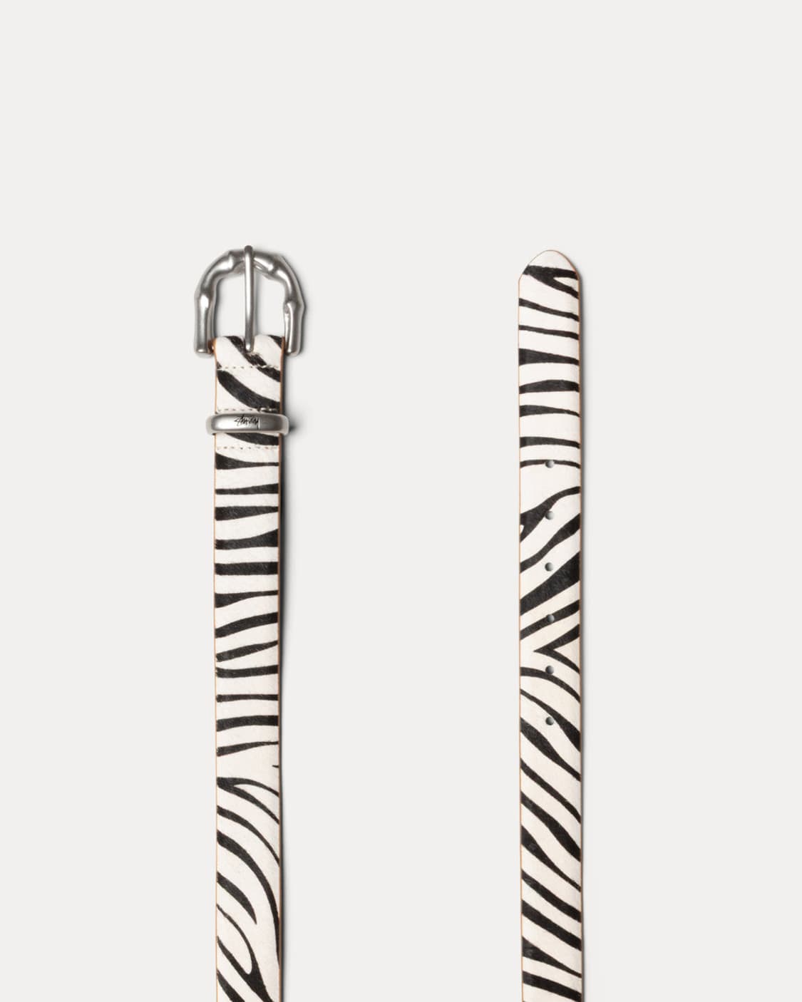 BAMBOO BUCKLE BELT Hairy Zebra 스투시 벨트 상품이미지2