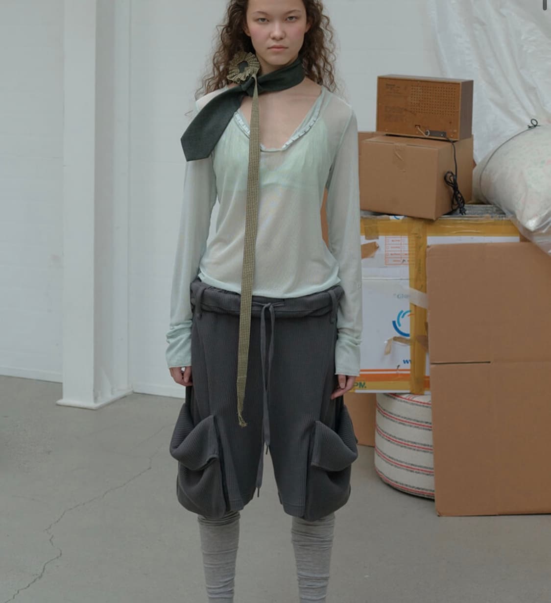 오픈yy 메쉬 탑 상품이미지1