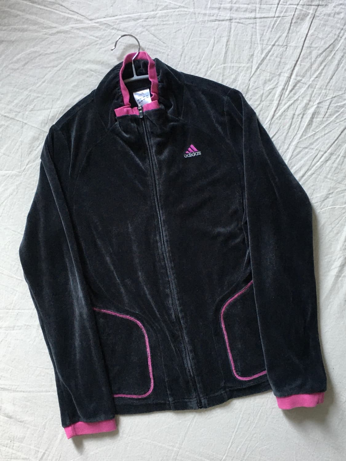 아디다스 벨벳 집업 상품이미지3