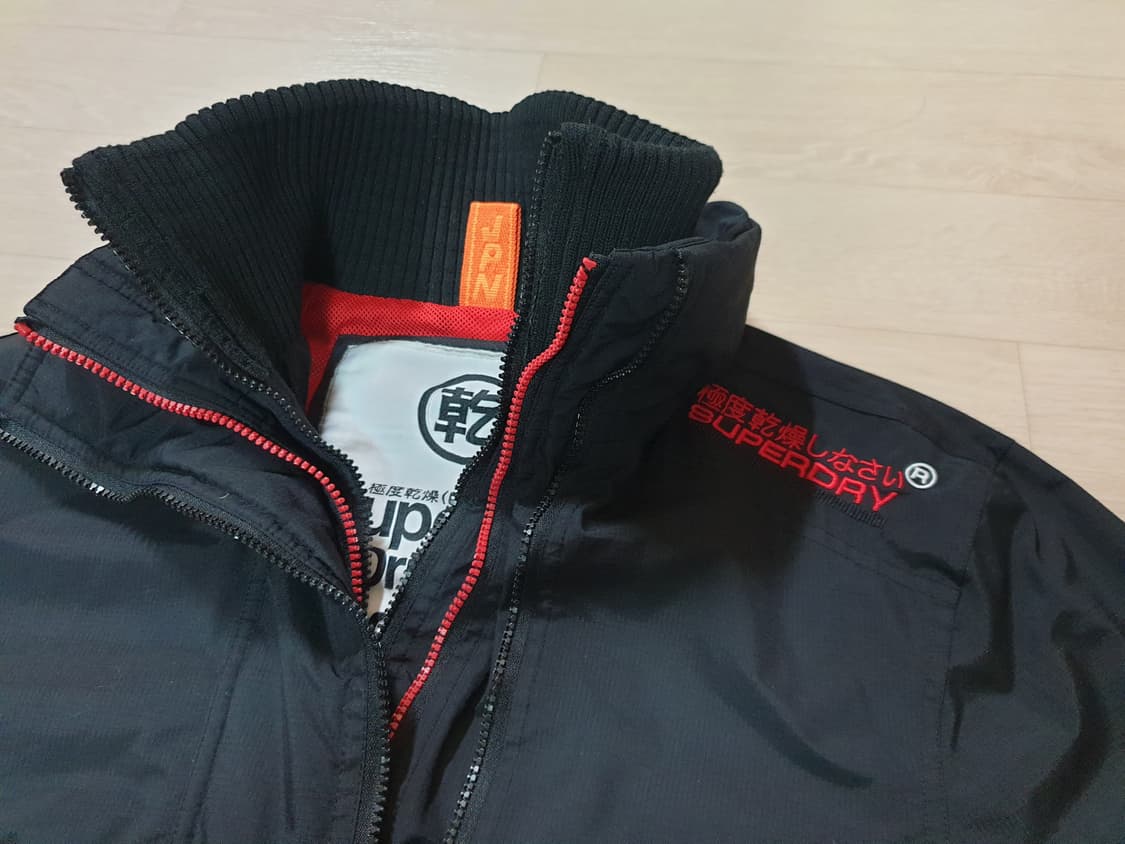 슈퍼드라이 3중 지퍼 바람막이 윈드브레이커 m 상품이미지4