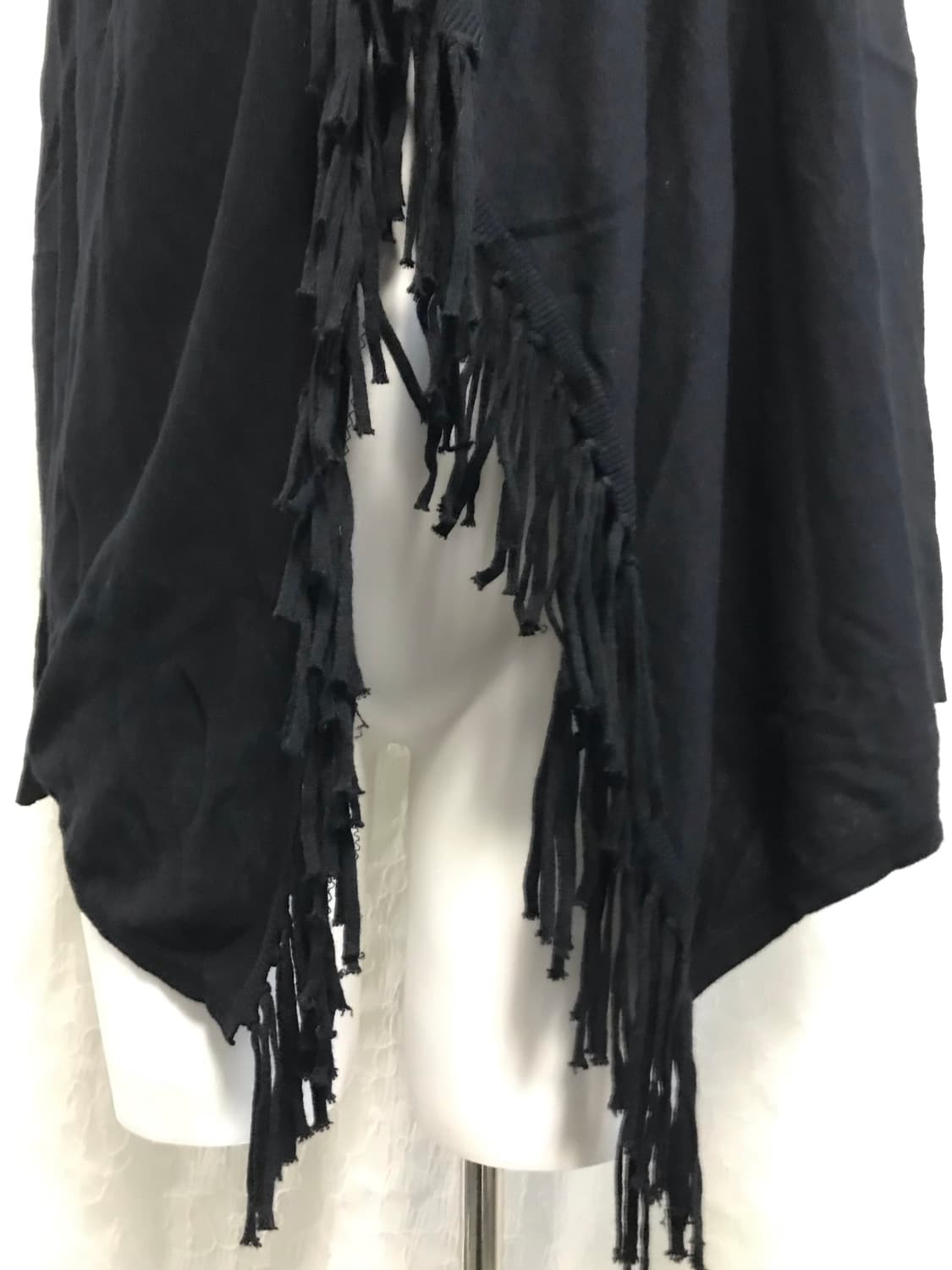 빈티지 아카이브 드레이프 프린지 버클 랩 니트 가디건 상품이미지4