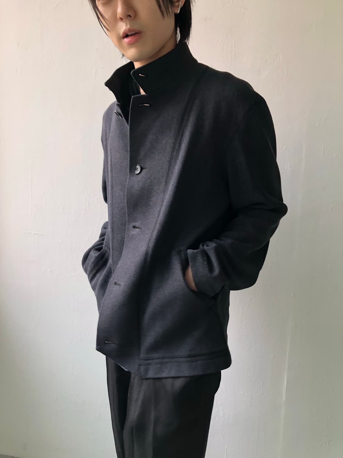 (예약중) 이세이미야케 맨 하이넥 자켓 상품이미지1