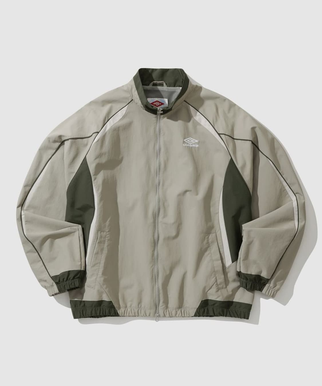 엄브로 hbl celeb 스탠넥 바람막이 베이지 상품이미지1