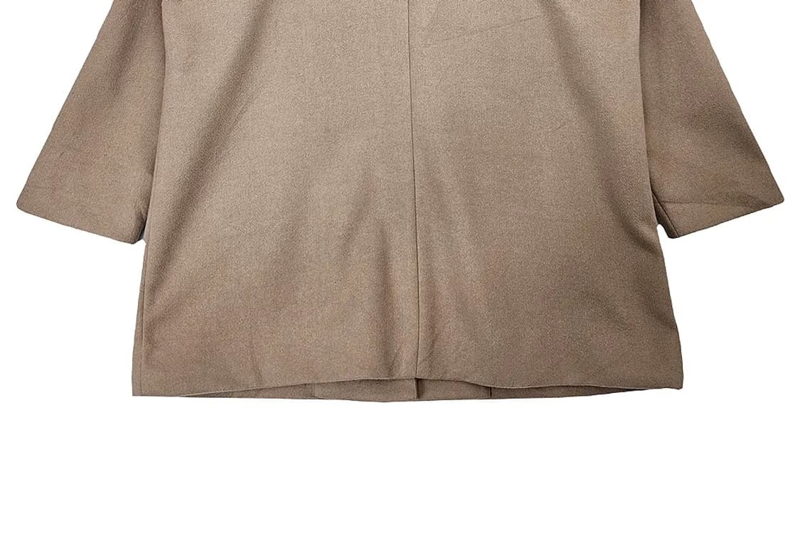 콜자 베이지 오버핏 코트  상품이미지6