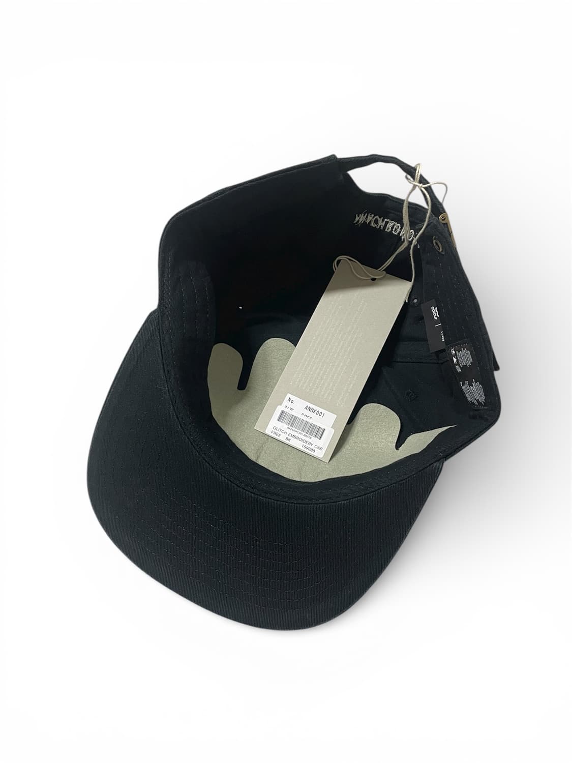 Anachronorm Glitch Embroidery Cap Black 상품이미지4