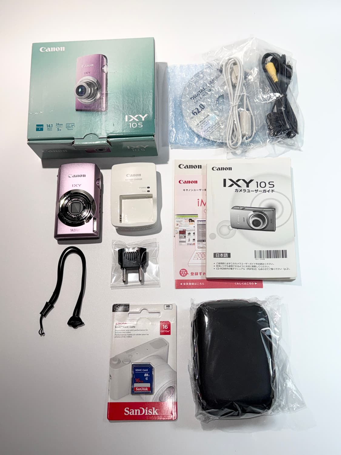 [희귀,풀박스!] 캐논 익서스 210(익시 10S) 핑크 디카 상품이미지3