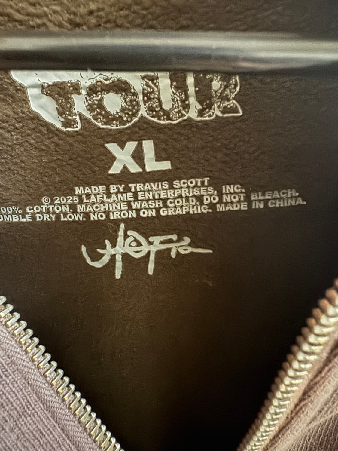 (교환) 트레비스 서울 콘서트 후드 집업 상품이미지3