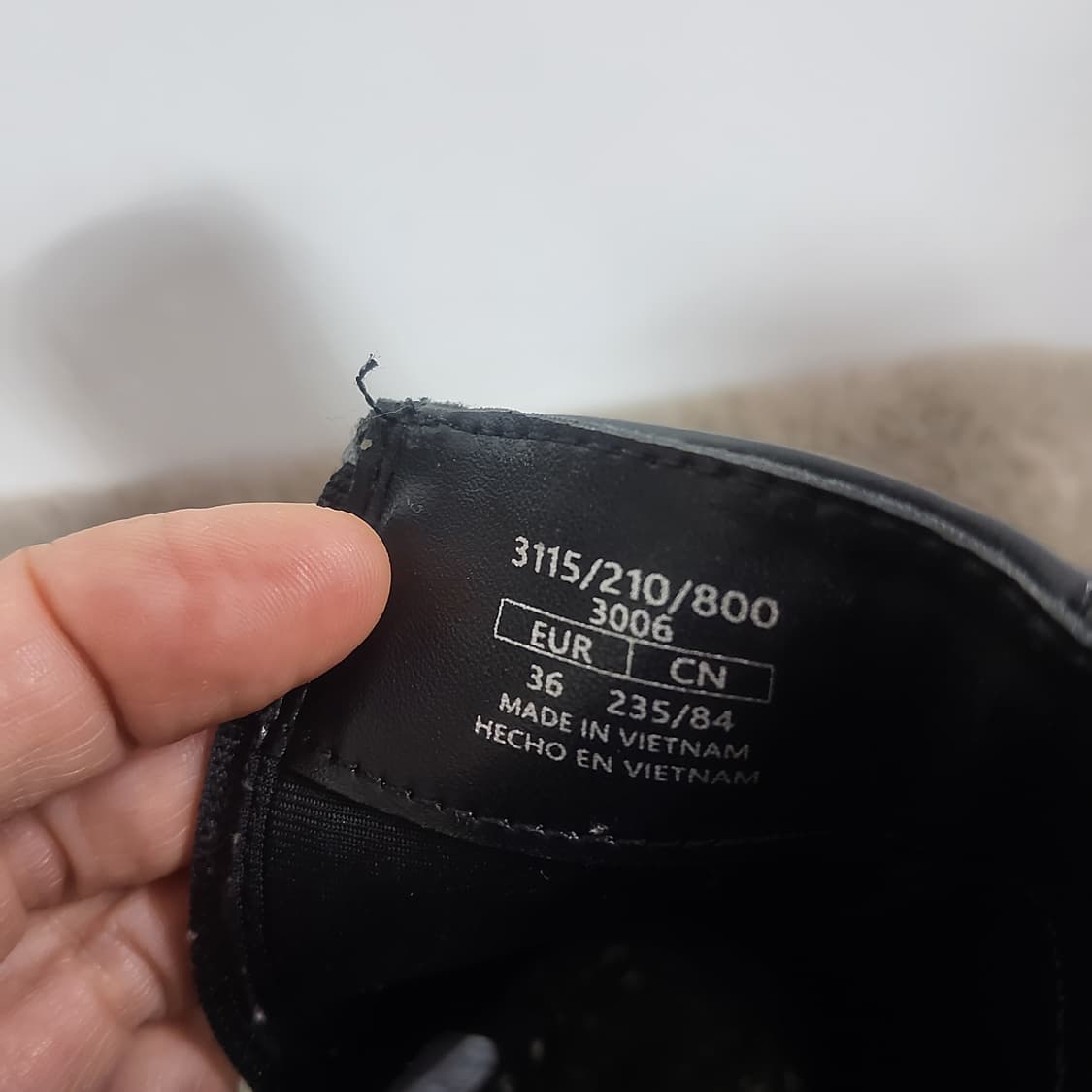 거의 새신발 자라 앵클 부츠 가죽스틸레토 하이힐 36 230  상품이미지3