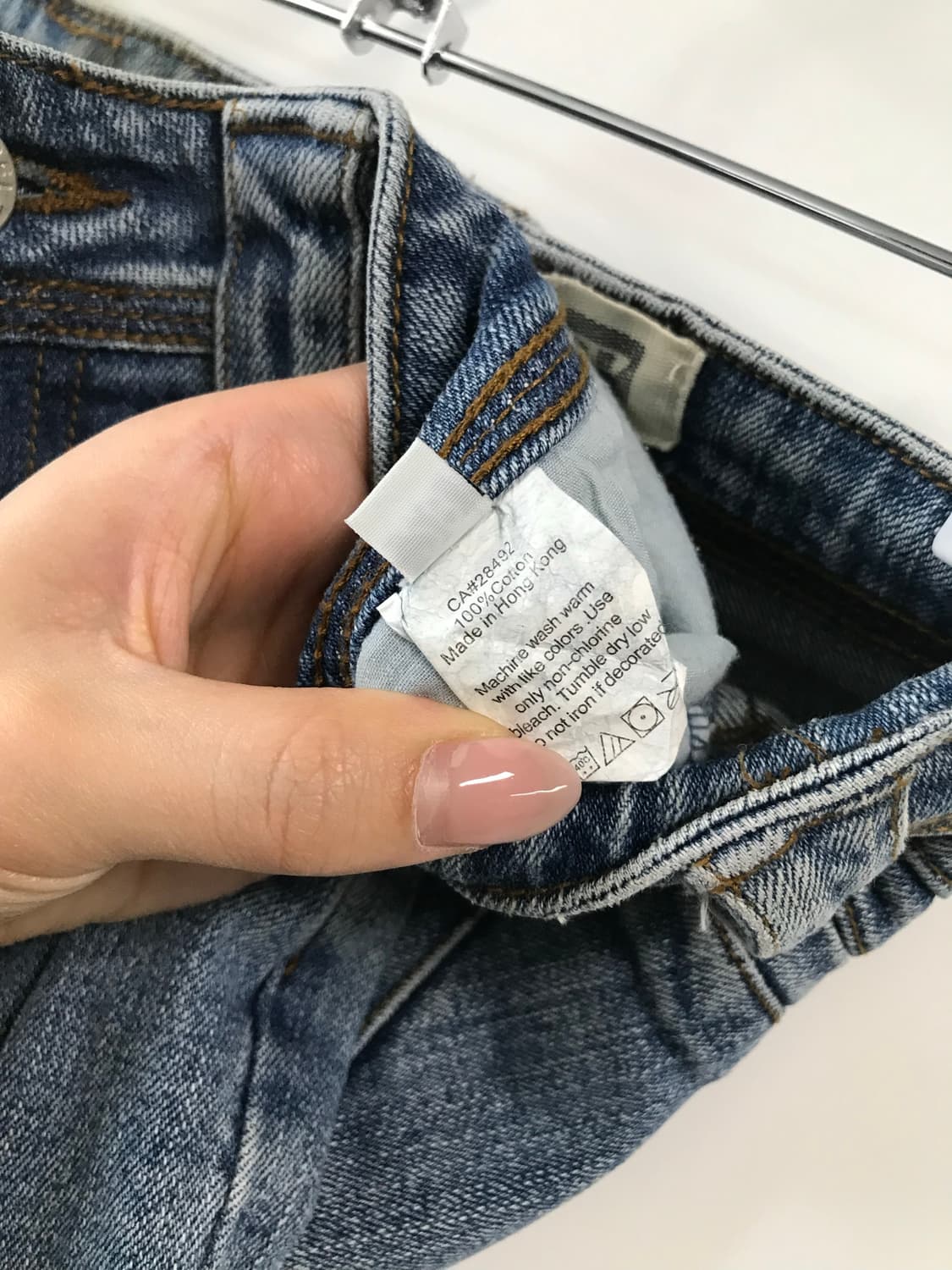 디젤 y2k 와투케 절개 부츠컷 데님팬츠 상품이미지8