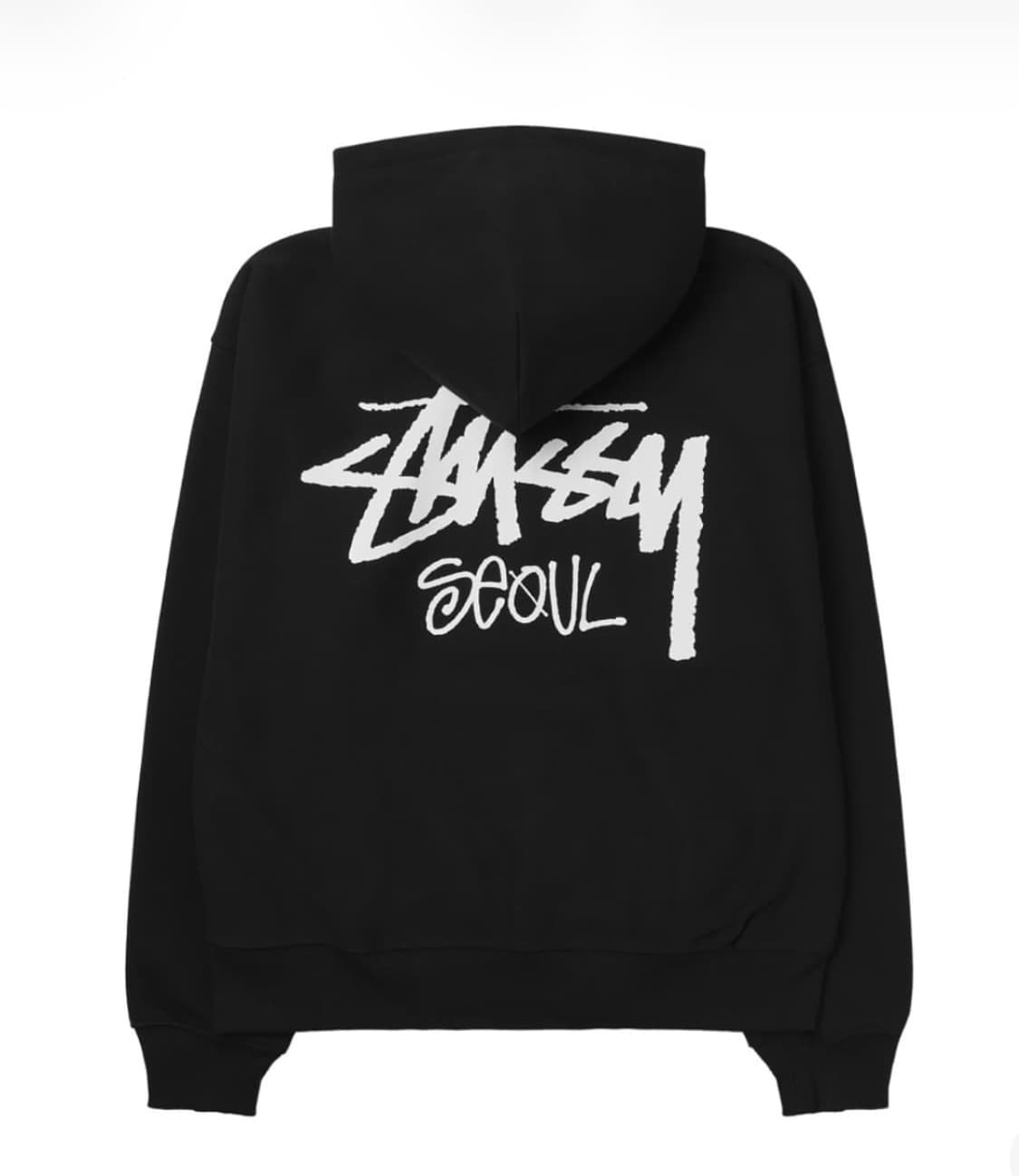 스투시 서울 후드집업 L  상품이미지2