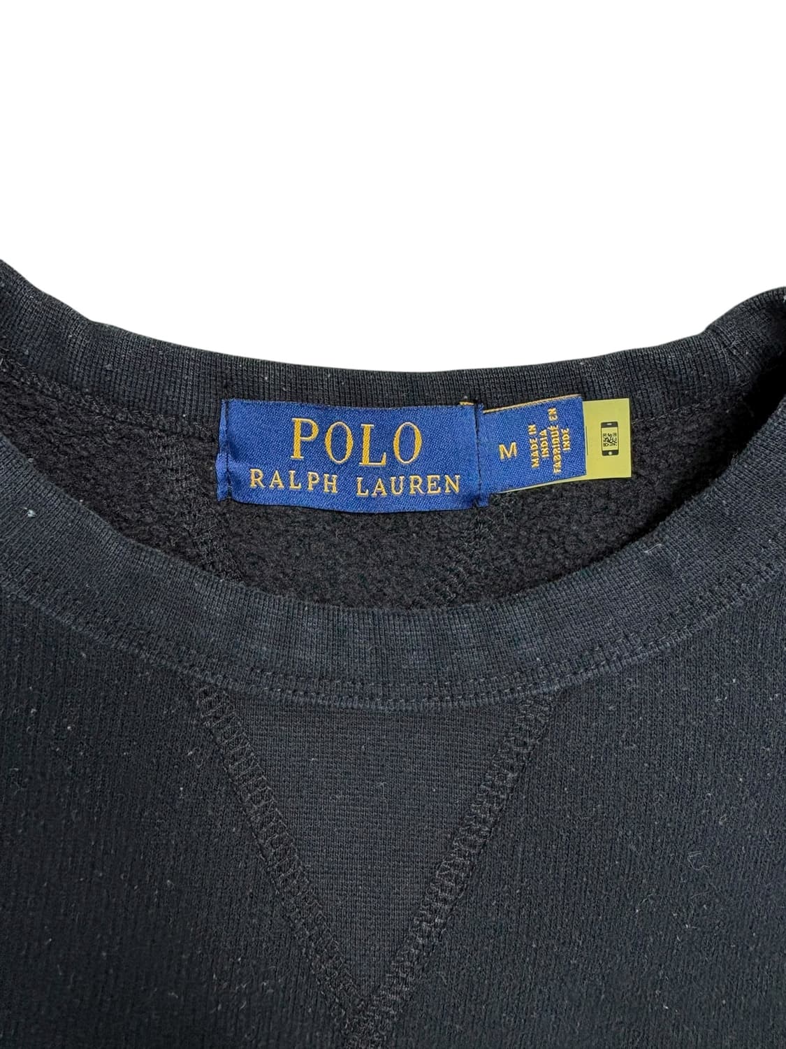 폴로 맨투맨 블랙 상품이미지2