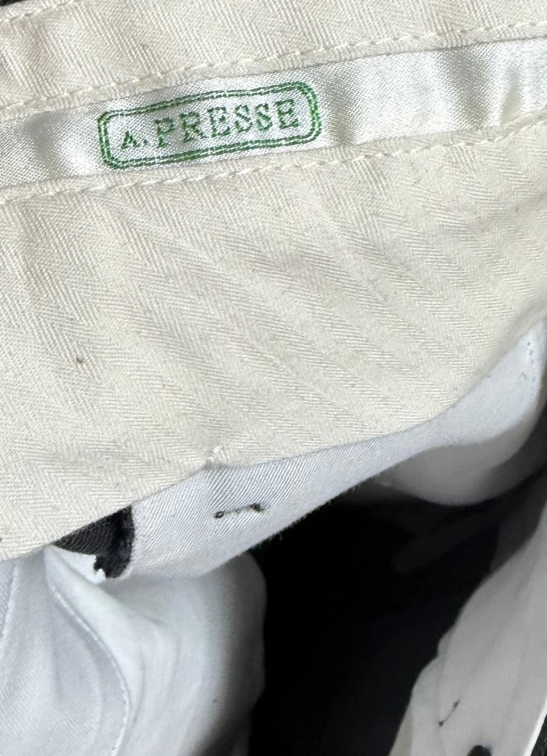 26ss A.presse type3 chino 블랙 3사이즈 상품이미지2