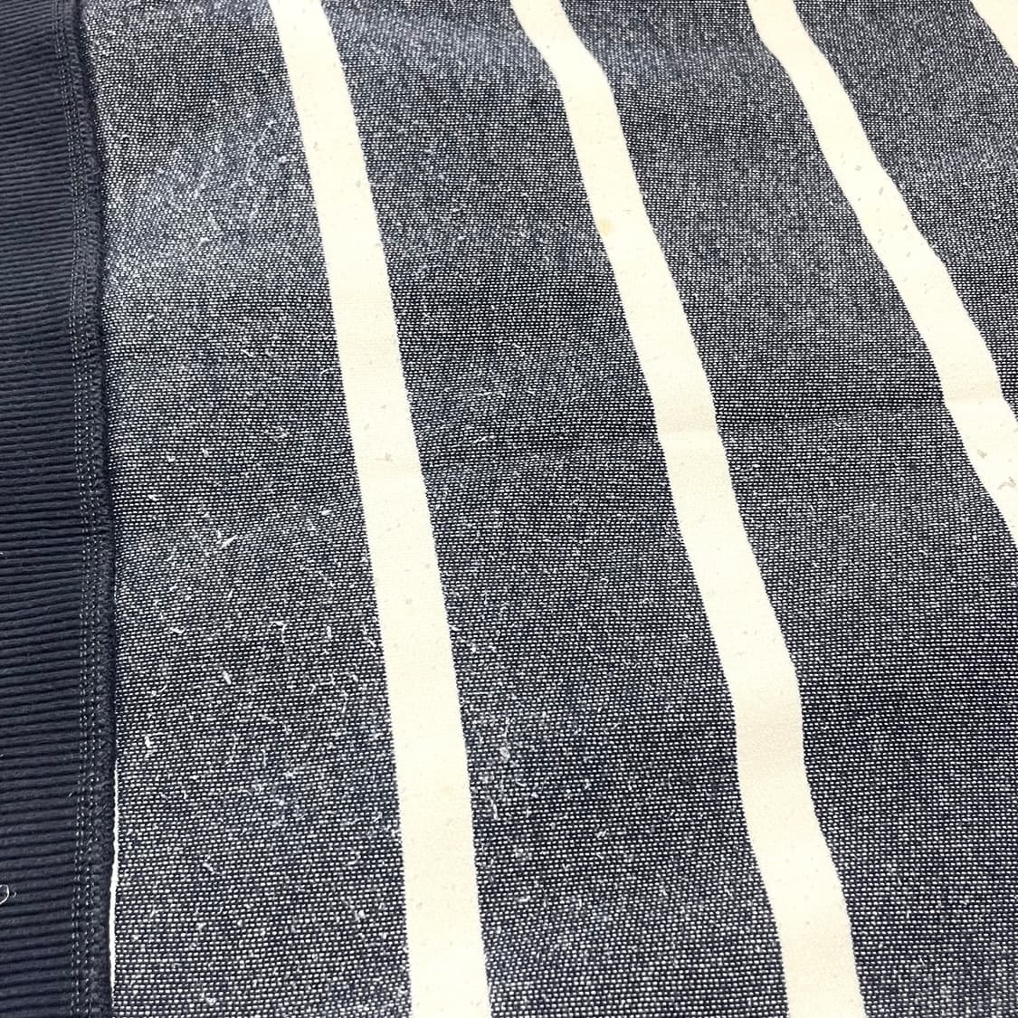 아베크롬비 스트라이프 네이비 기모 후드집업 남성L 상품이미지5