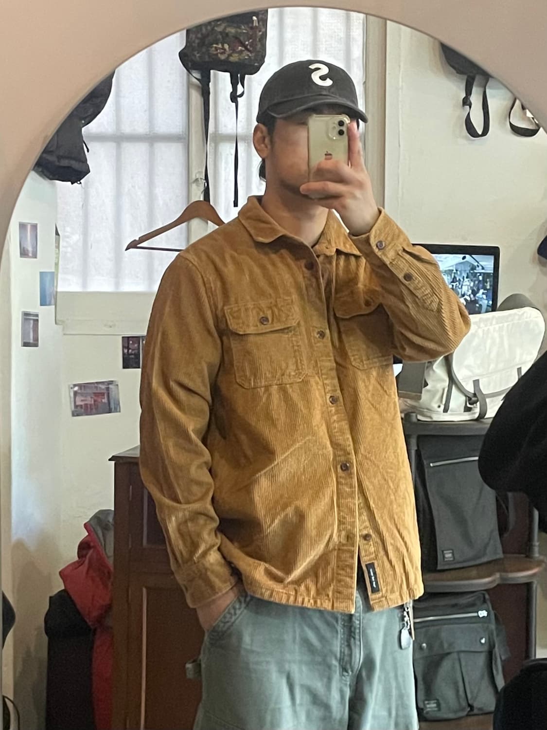 Vans 코듀로이 셔츠 M 상품이미지2