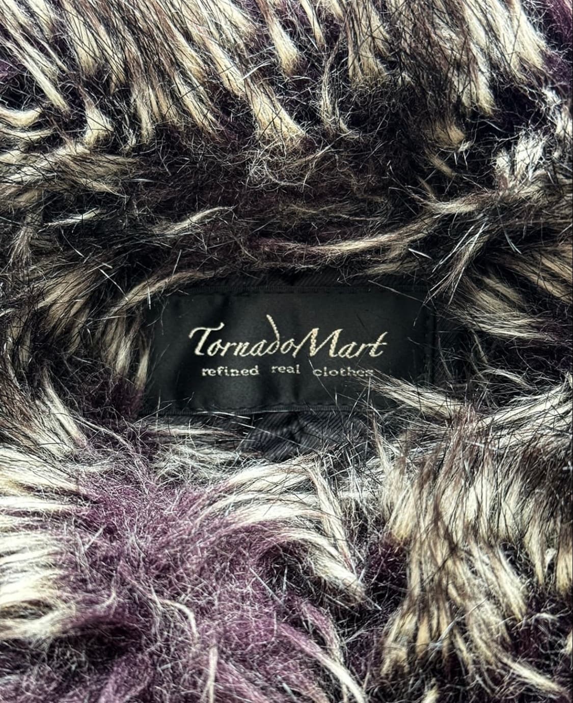 Tornado mart Black Leopard Fur jacket 상품이미지5
