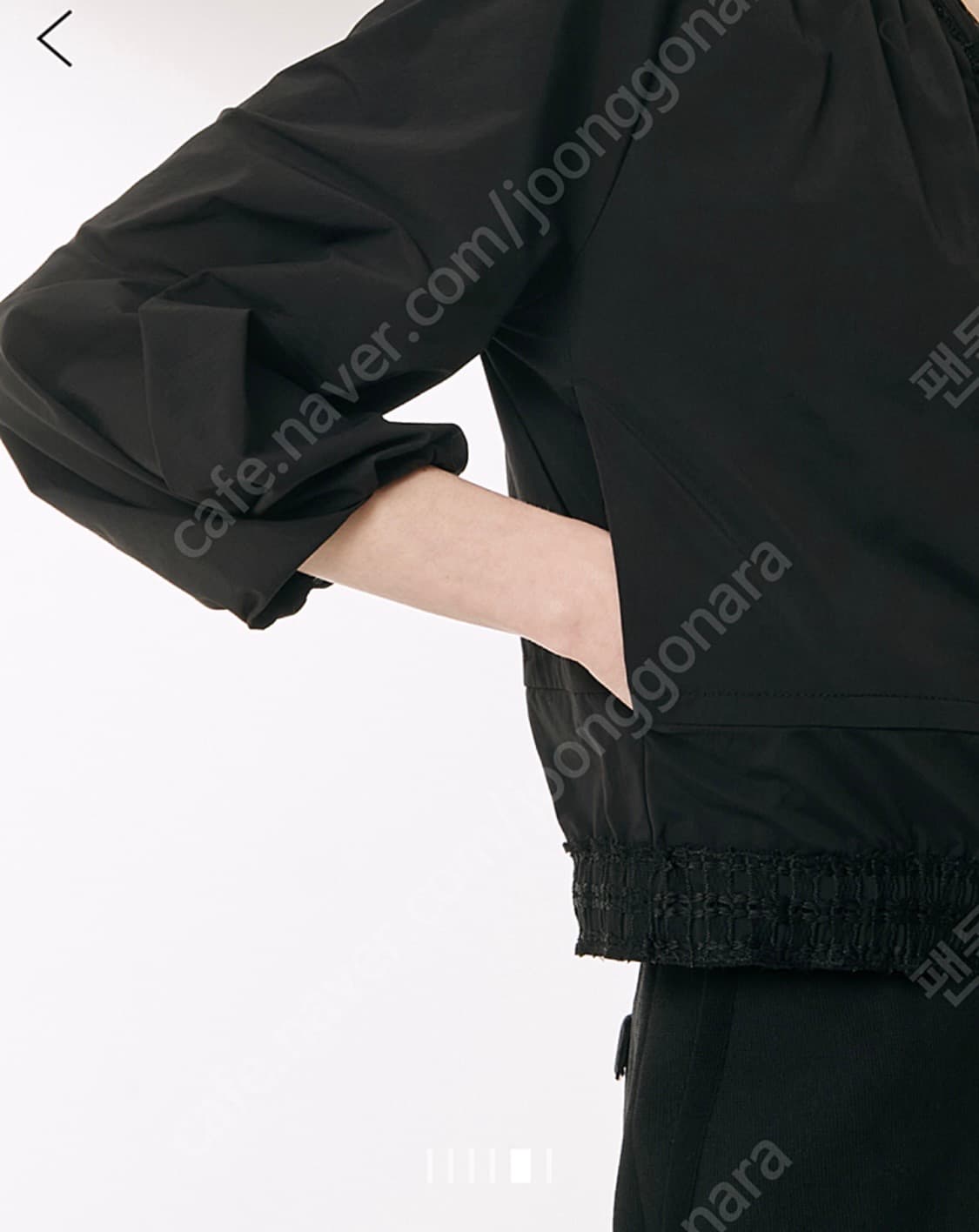 21ss 마인 텍스처 블록 집업 점퍼 55사이즈 상품이미지4