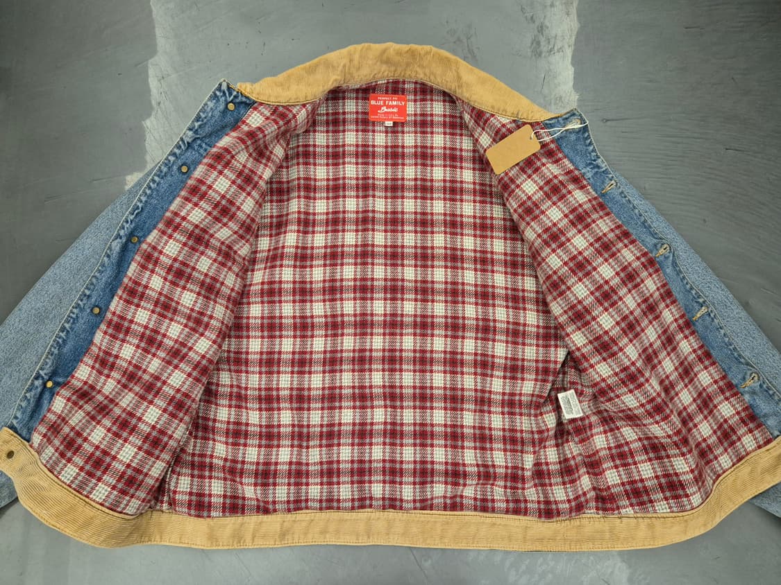 90s BLUE FAMILY by Benetton 데님 자켕 상품이미지3