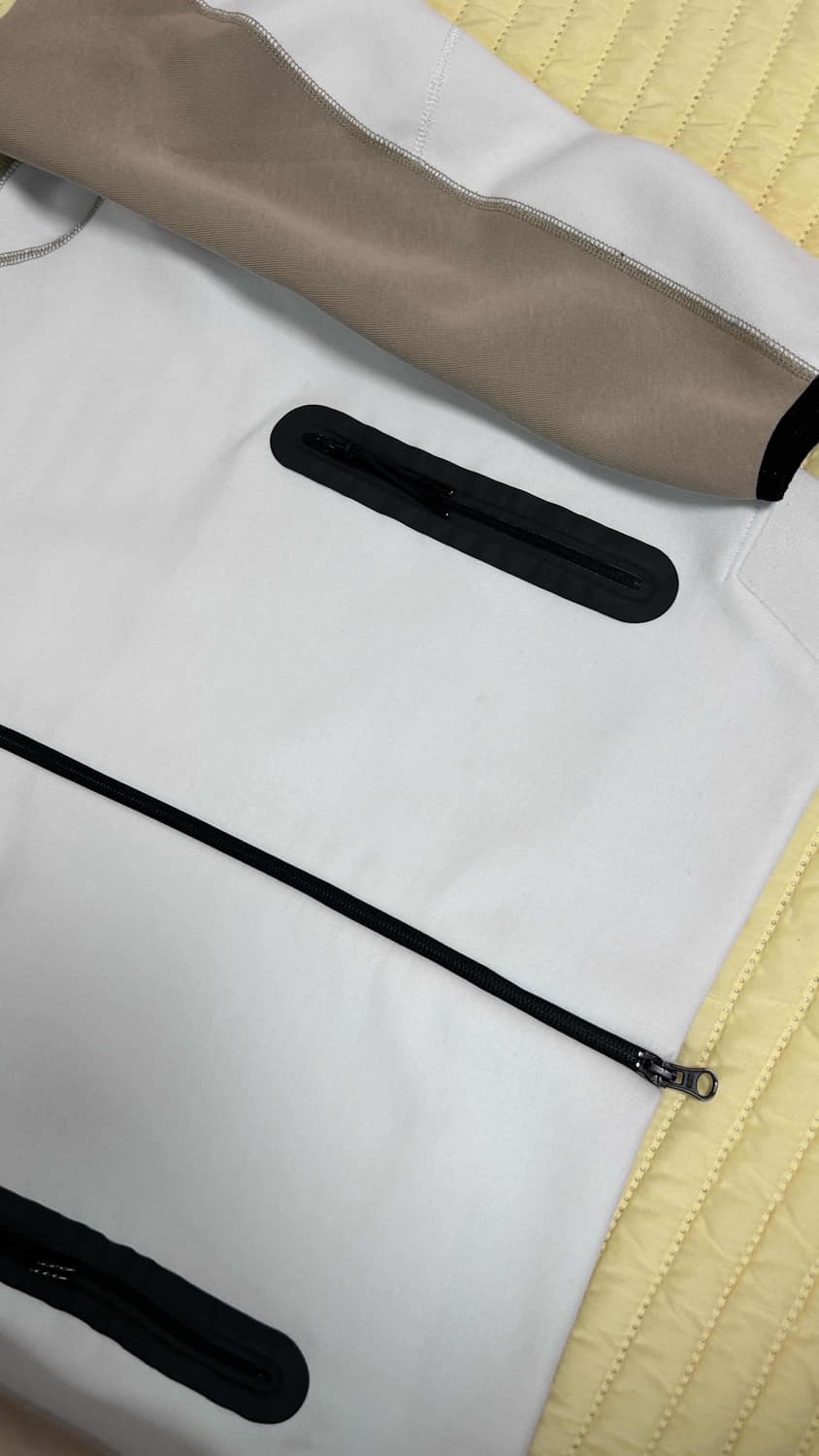 나이키 테크 플리스 후드집업 베이지/화이트 L 상품이미지2