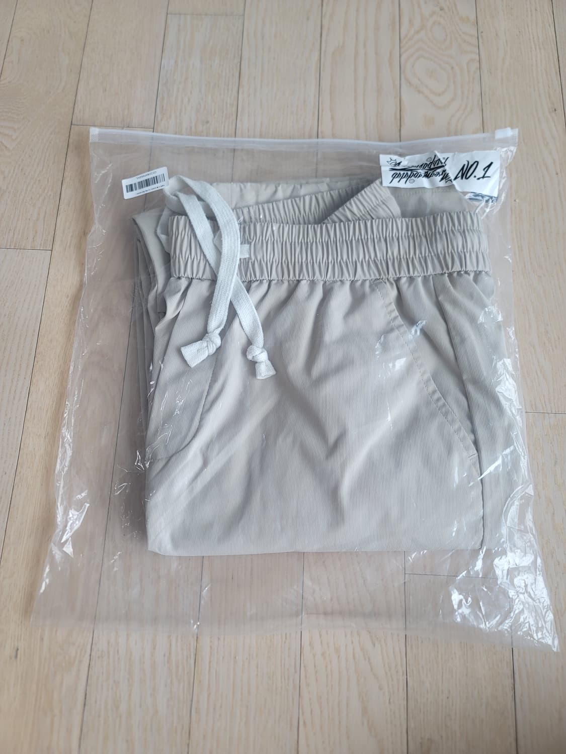 (무신사)크림소다랩 씨알에스디엘 파라슈트 카고 밴딩 팬츠 1사이즈 상품이미지7