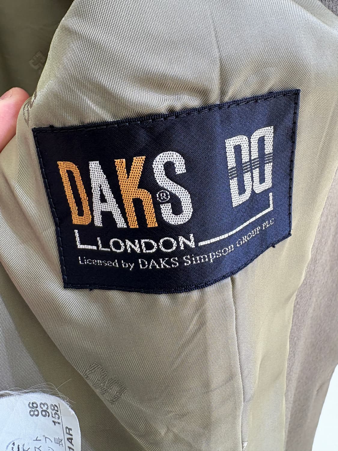 DAKS (Made in Japan) 블레이저 상품이미지6