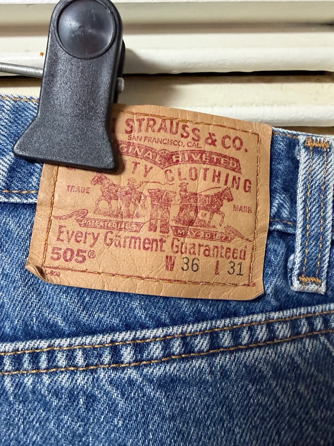 90s 리바이스 505 made in mexico 상품이미지3
