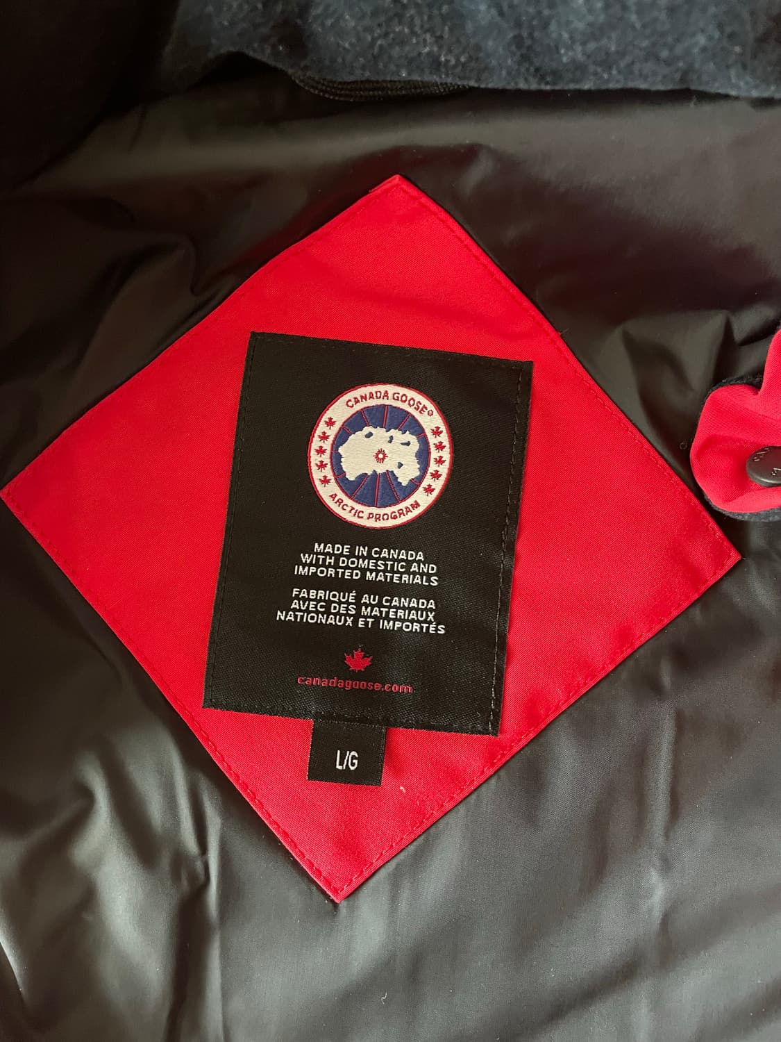 캐나다구스 레드 패딩 베스트 상품이미지2