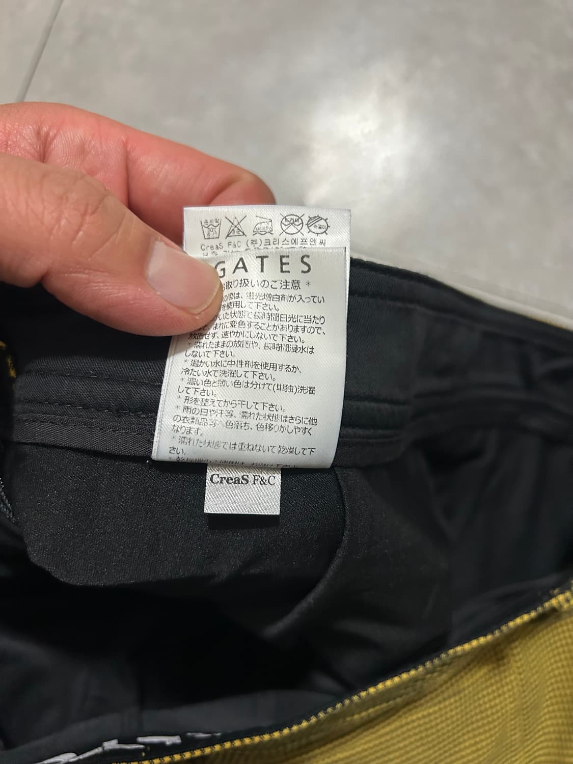 파리게이츠 골프 깅엄체크 미니 스커트  44size   상품이미지4